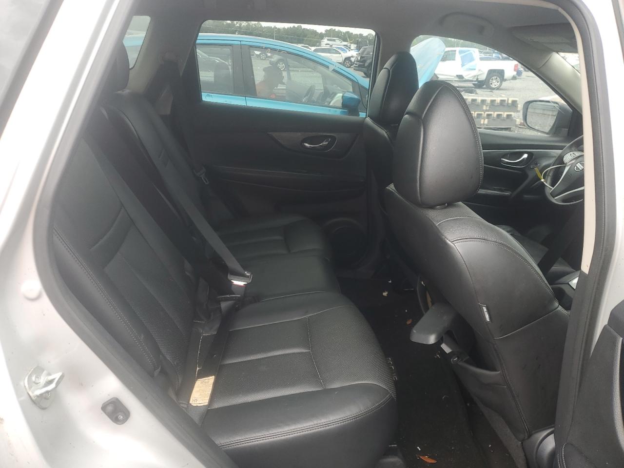 2015 Nissan Rogue Sl Серебряный vin: 5N1AT2MT8FC762393