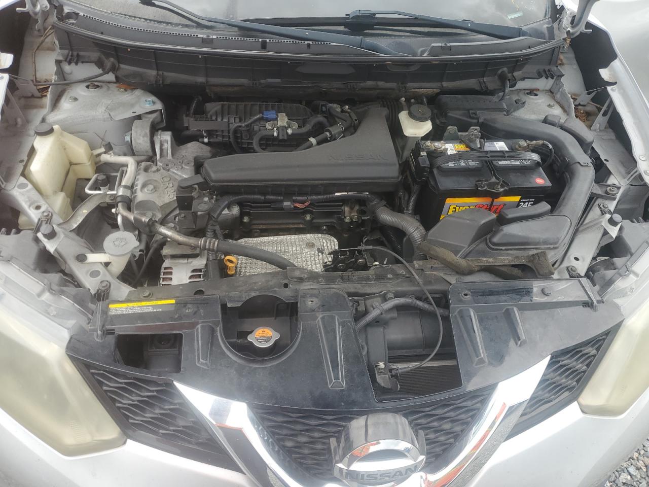 2015 Nissan Rogue Sl Серебряный vin: 5N1AT2MT8FC762393