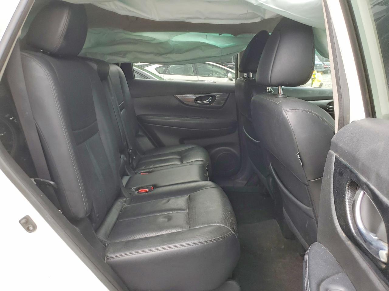 2015 Nissan Rogue Sl Белый vin: 5N1AT2MT8FC808370