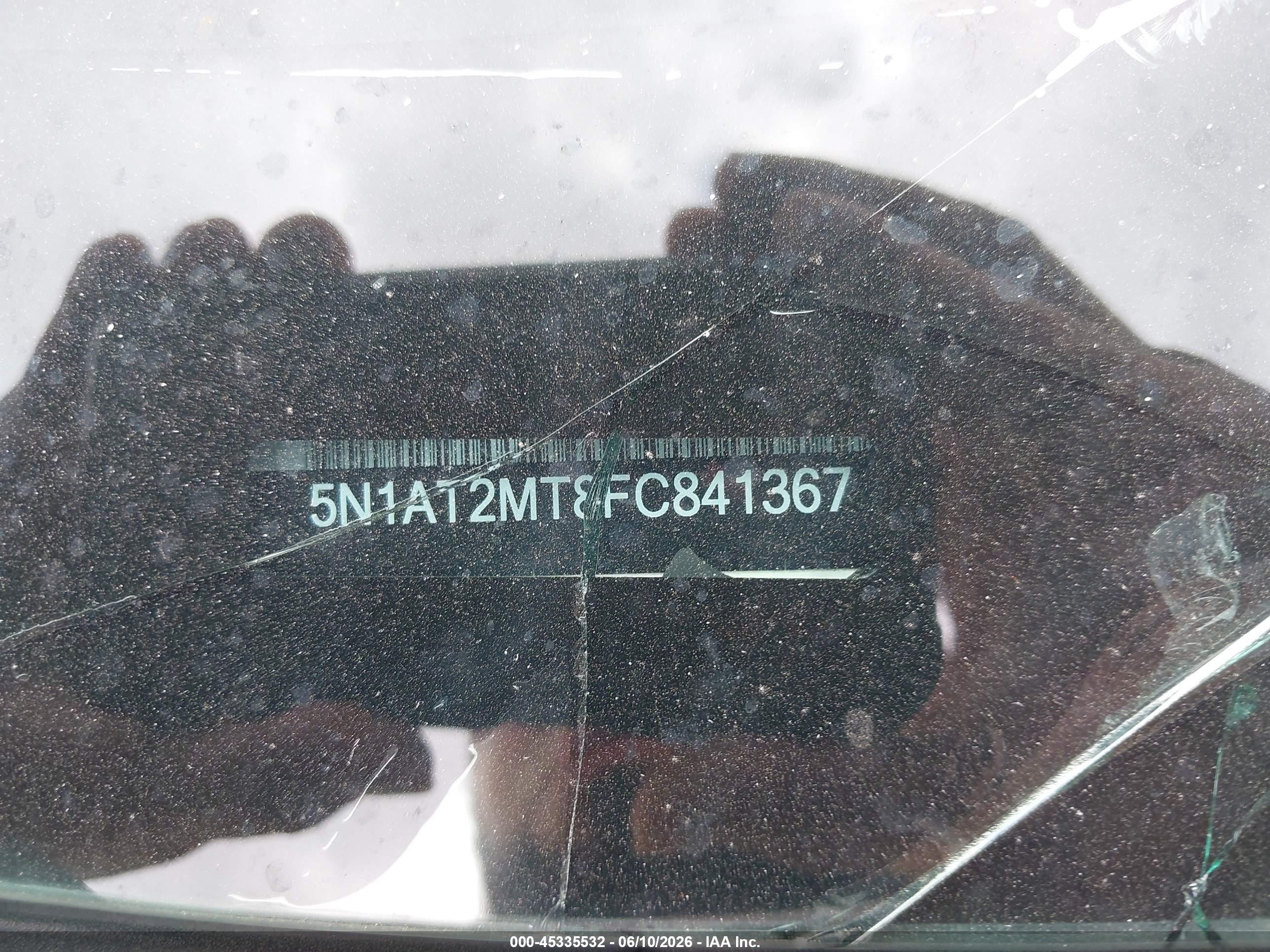 2015 Nissan Rogue S Белый vin: 5N1AT2MT8FC841367