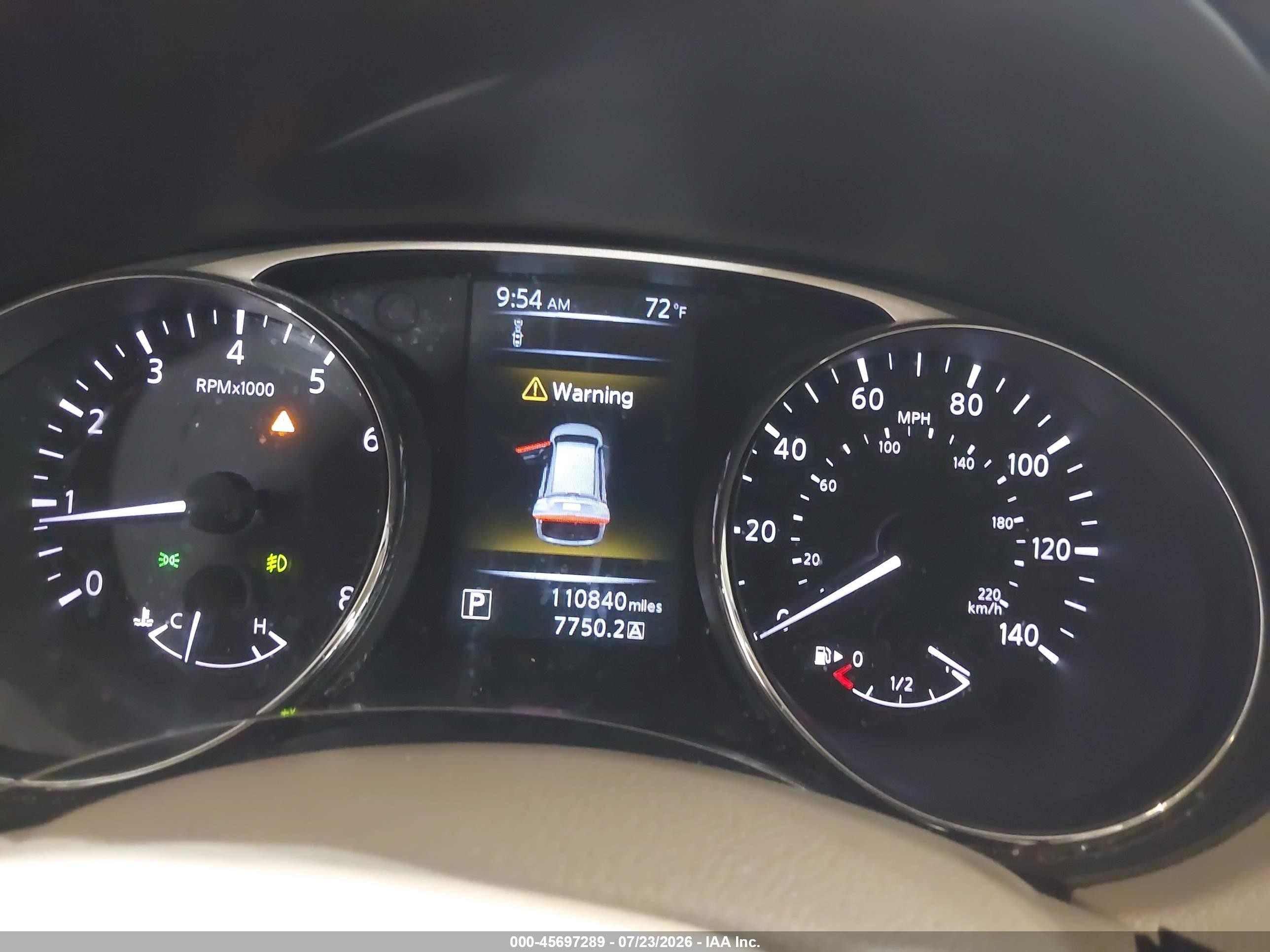 2015 Nissan Rogue Sl Red vin: 5N1AT2MT8FC849050