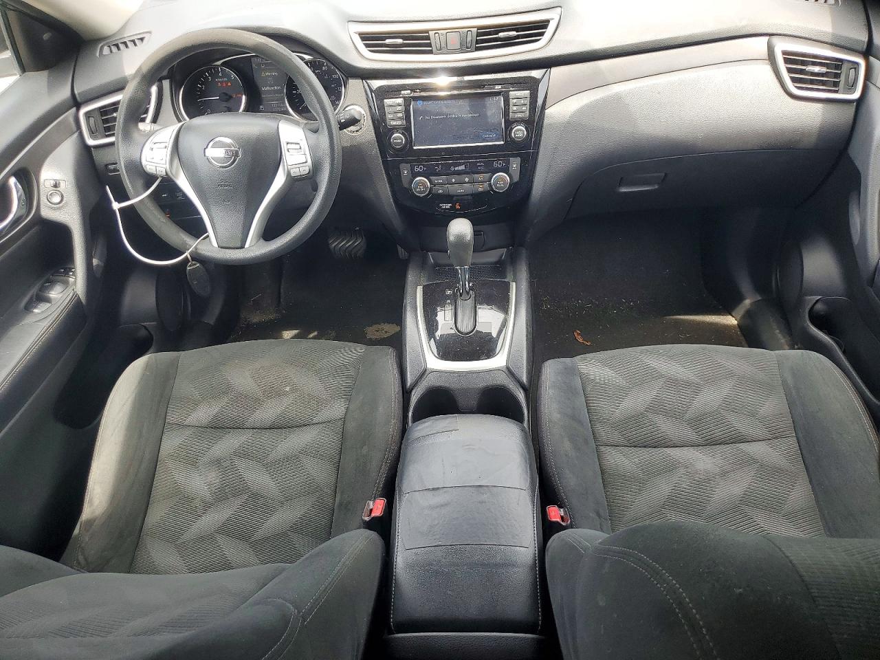 2015 Nissan Rogue Sv Black vin: 5N1AT2MT8FC869363