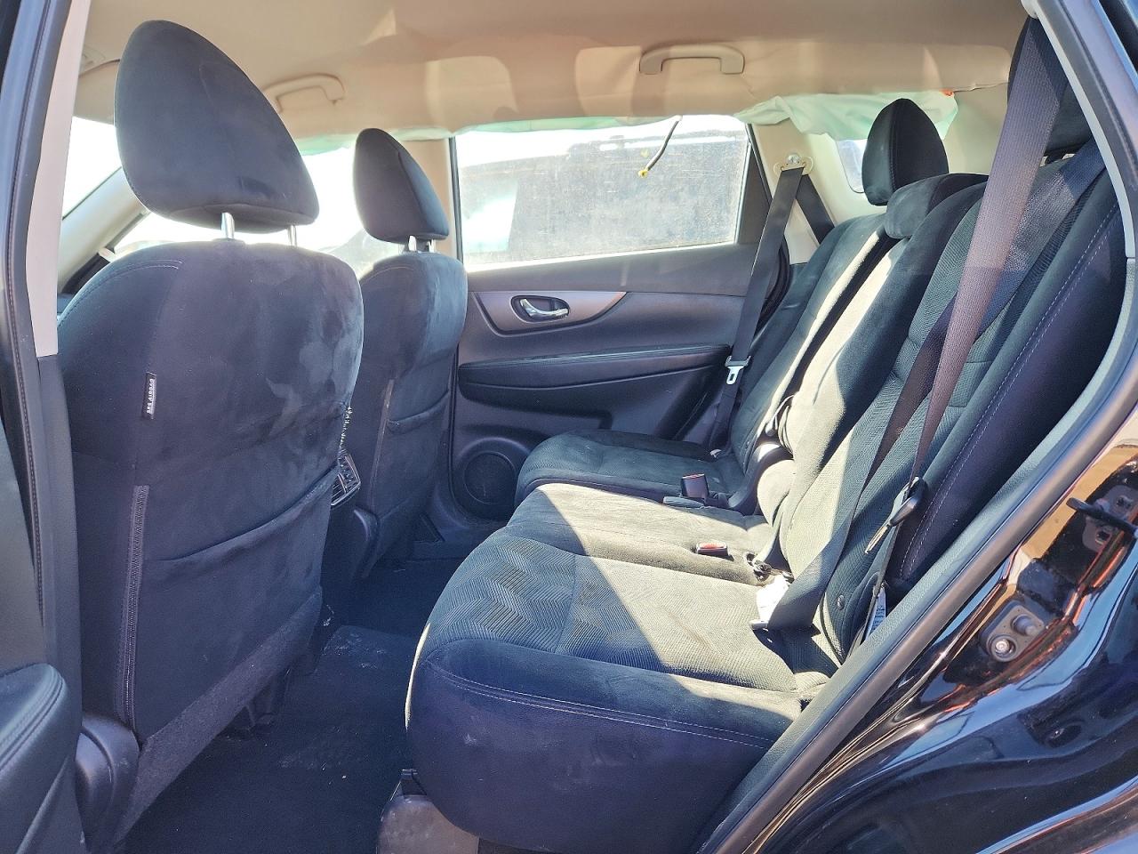 2015 Nissan Rogue Sv Black vin: 5N1AT2MT8FC876863