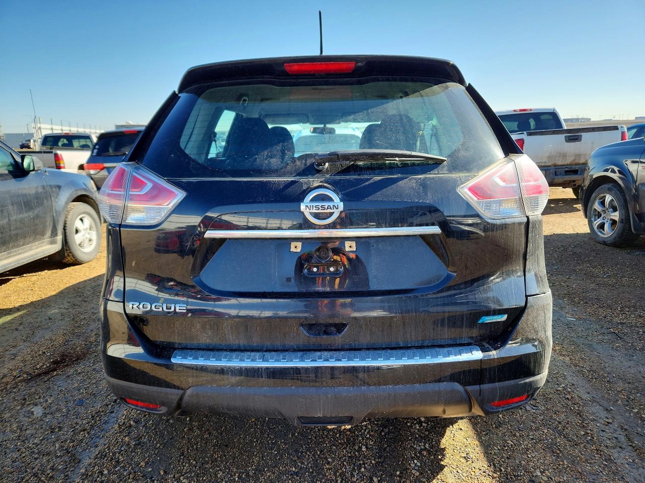 2015 Nissan Rogue Sv Black vin: 5N1AT2MT8FC876863