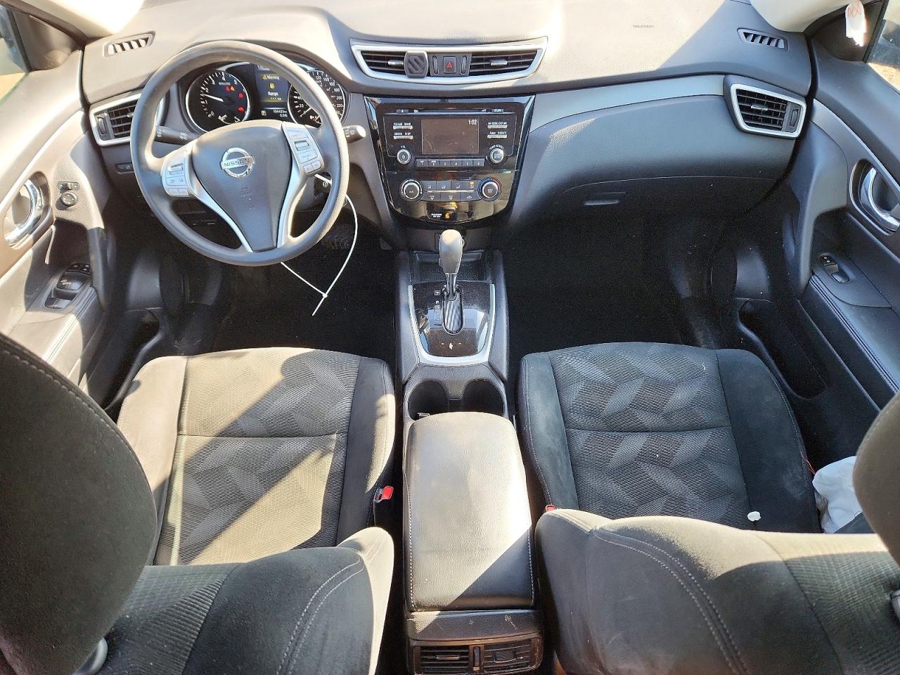 2015 Nissan Rogue Sv Black vin: 5N1AT2MT8FC876863