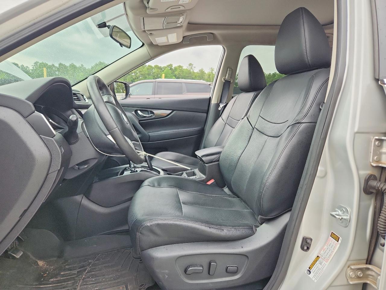 2015 Nissan Rogue Sl Silver vin: 5N1AT2MT8FC895557