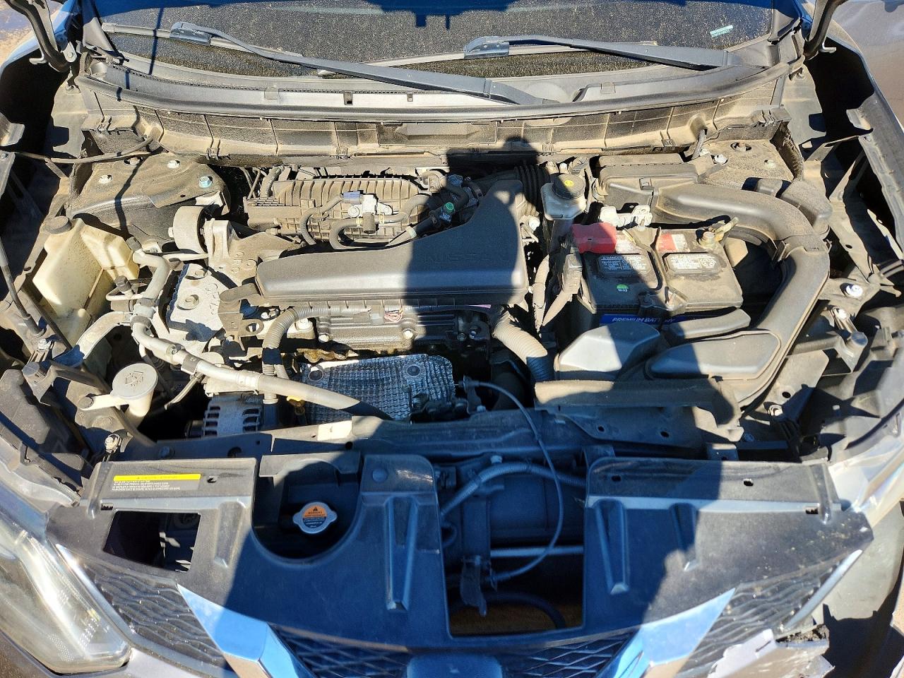 2015 Nissan Rogue Sl Gray vin: 5N1AT2MT8FC906217