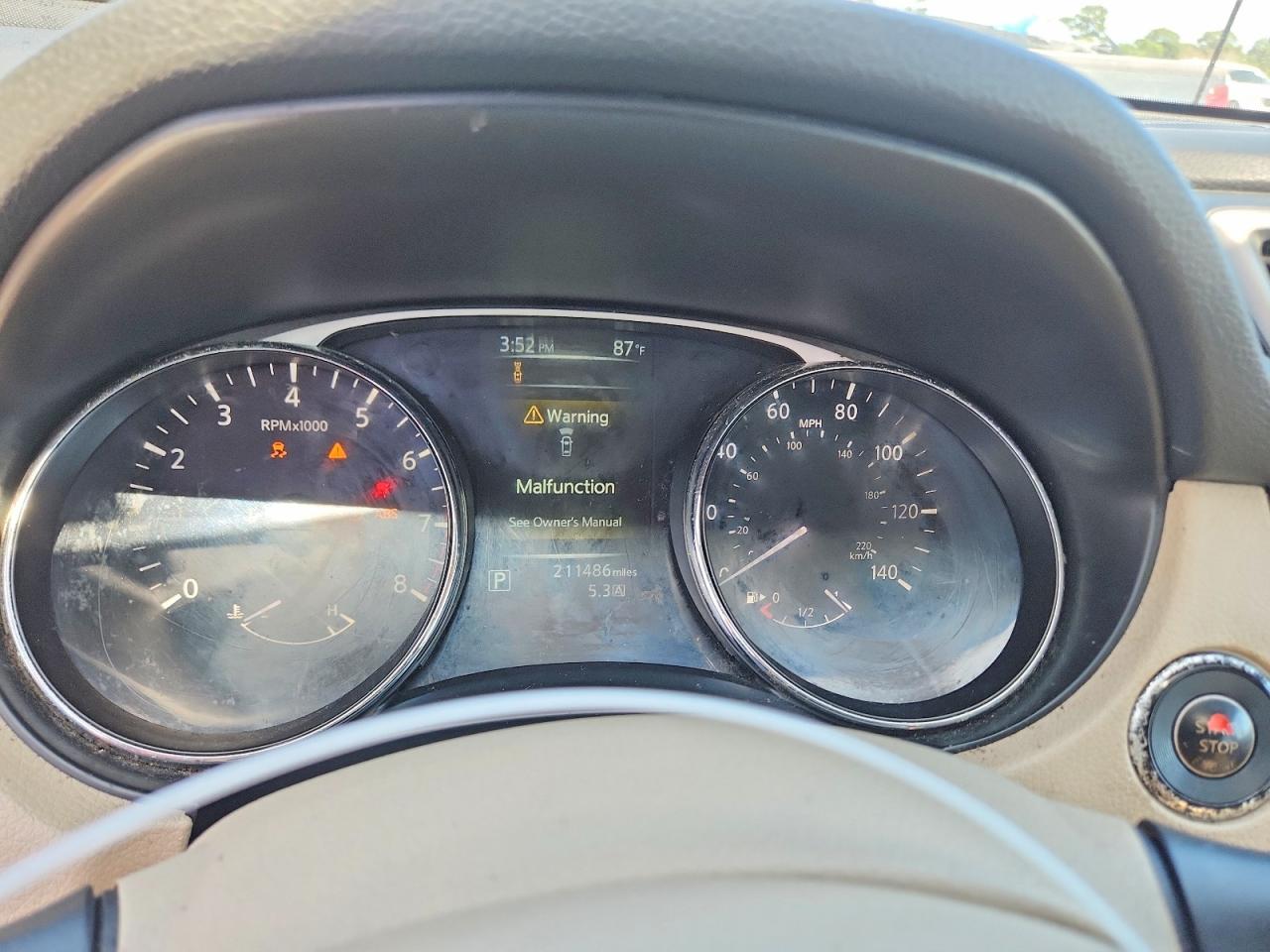 2015 Nissan Rogue Sl Черный vin: 5N1AT2MT8FC922949