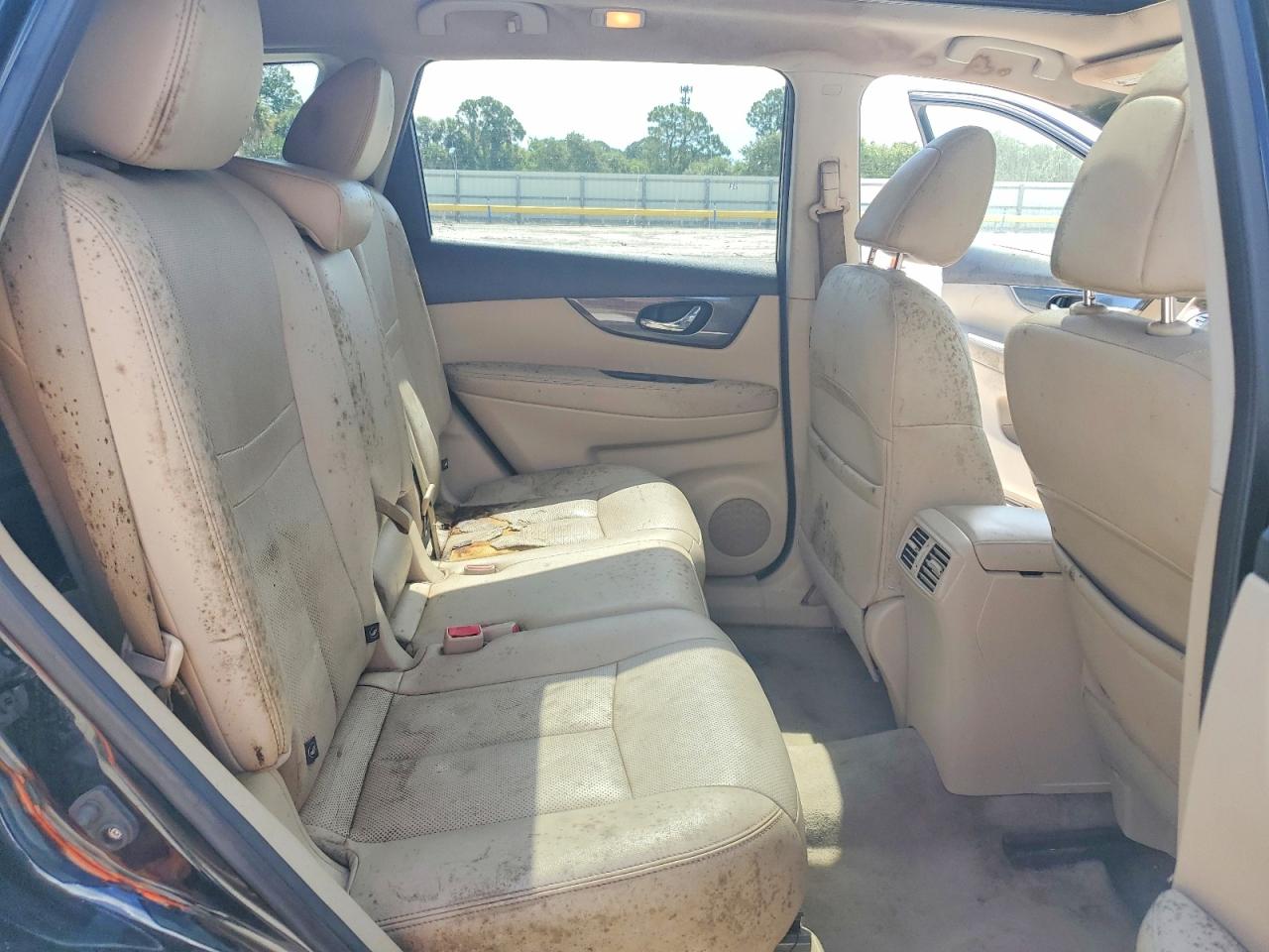 2015 Nissan Rogue Sl Черный vin: 5N1AT2MT8FC922949