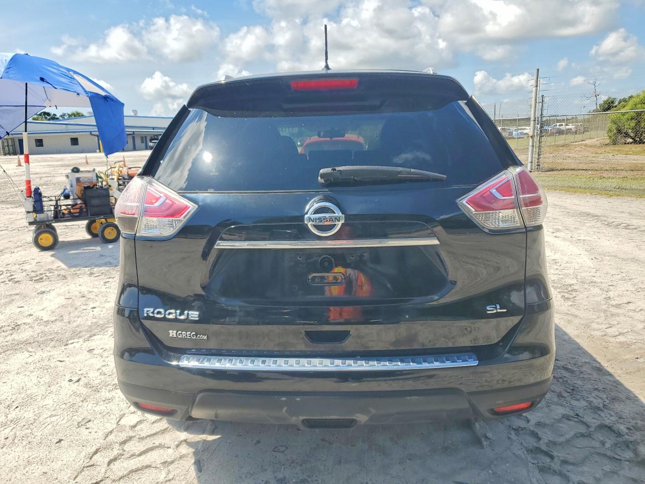 2015 Nissan Rogue Sl Черный vin: 5N1AT2MT8FC922949