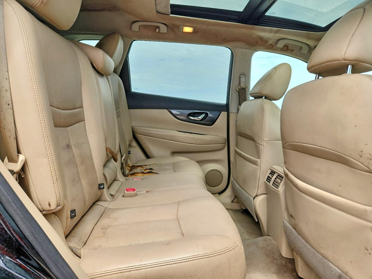 2015 Nissan Rogue Sl Черный vin: 5N1AT2MT8FC922949