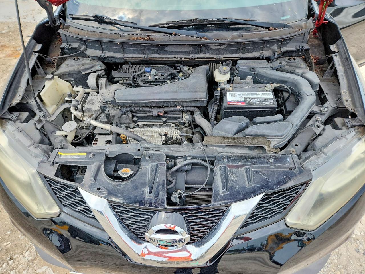 2015 Nissan Rogue Sl Черный vin: 5N1AT2MT8FC922949