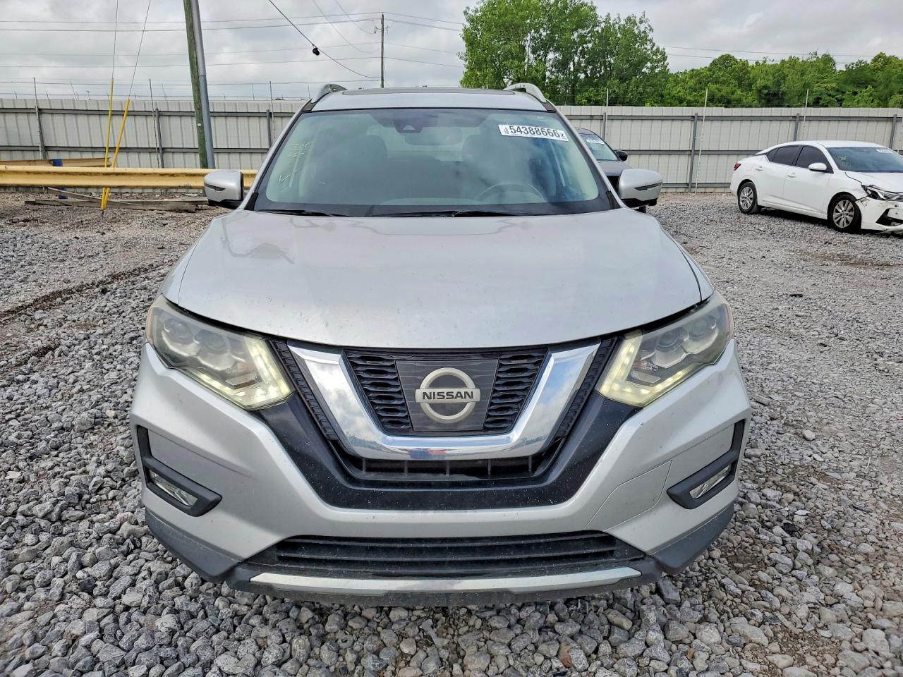 2017 Nissan Rogue Sl Серебряный vin: 5N1AT2MT8HC761974