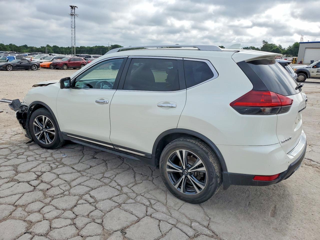 2018 Nissan Rogue Sl White vin: 5N1AT2MT8JC758787