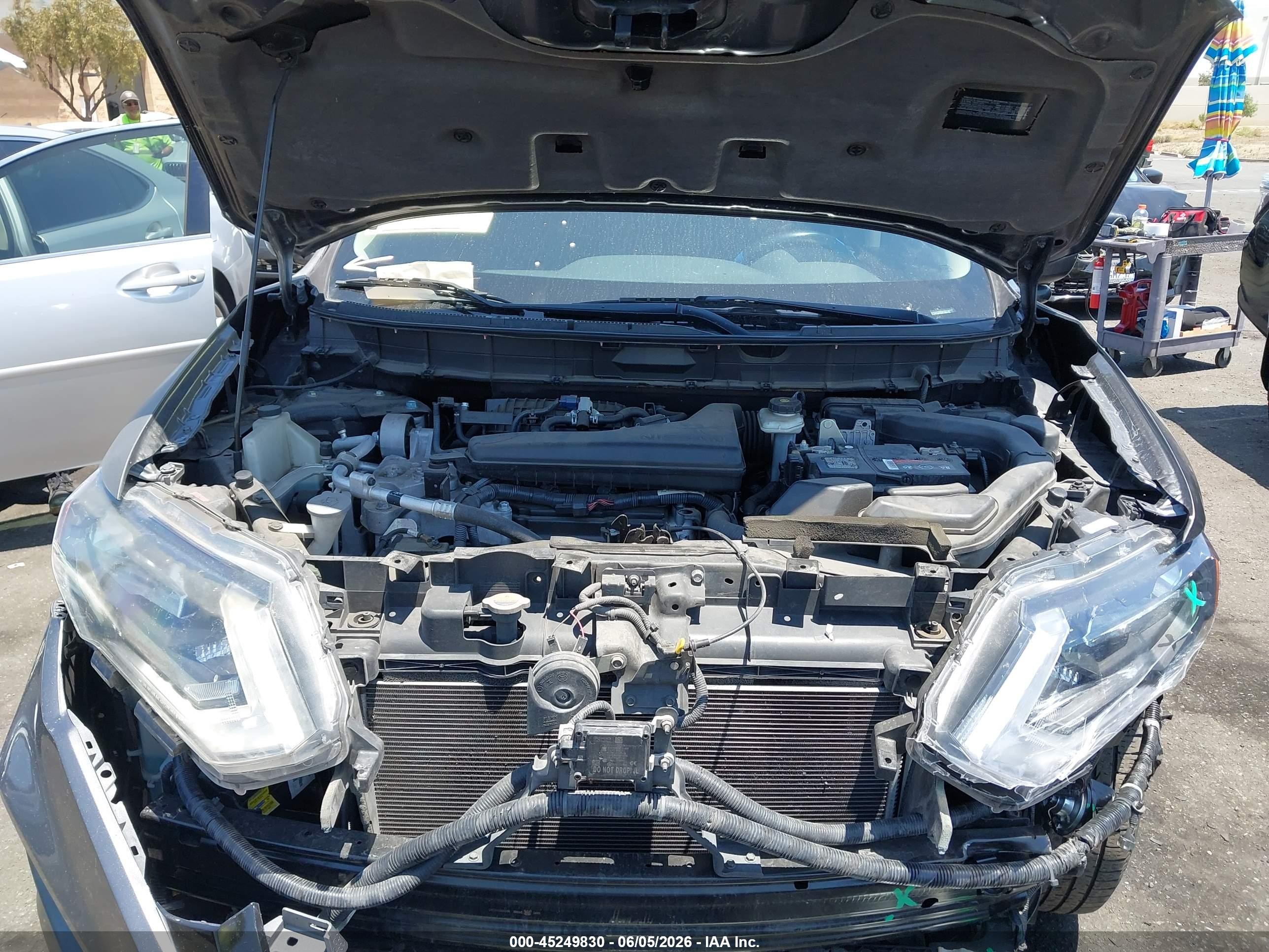 2019 Nissan Rogue S Gray vin: 5N1AT2MT8KC760475