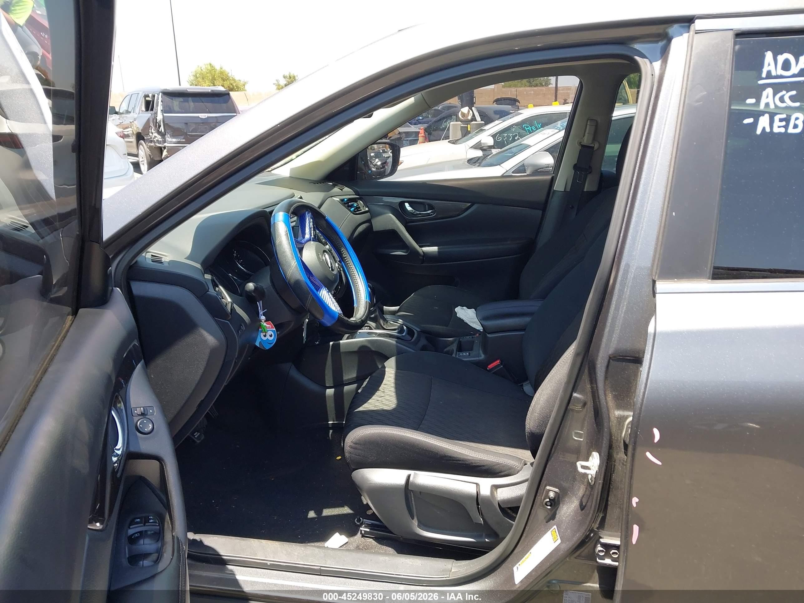 2019 Nissan Rogue S Gray vin: 5N1AT2MT8KC760475
