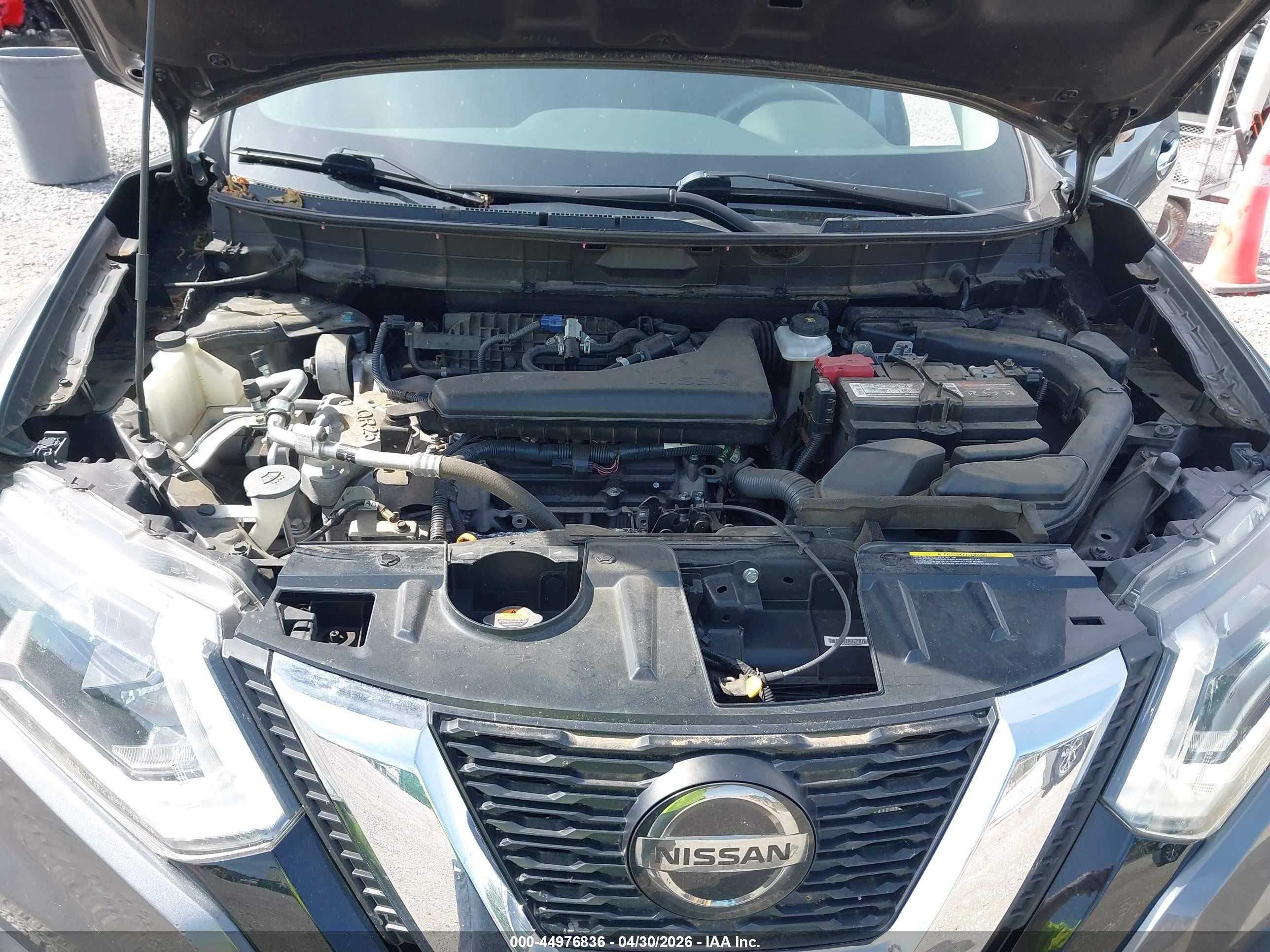 2020 Nissan Rogue Sv Fwd Серый vin: 5N1AT2MT8LC808316