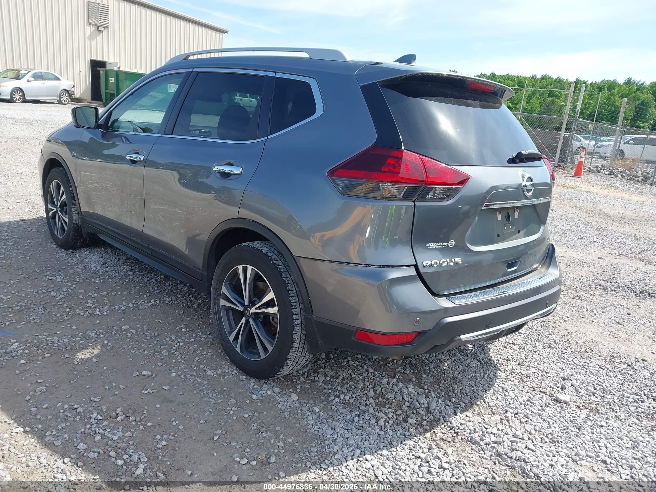 2020 Nissan Rogue Sv Fwd Серый vin: 5N1AT2MT8LC808316