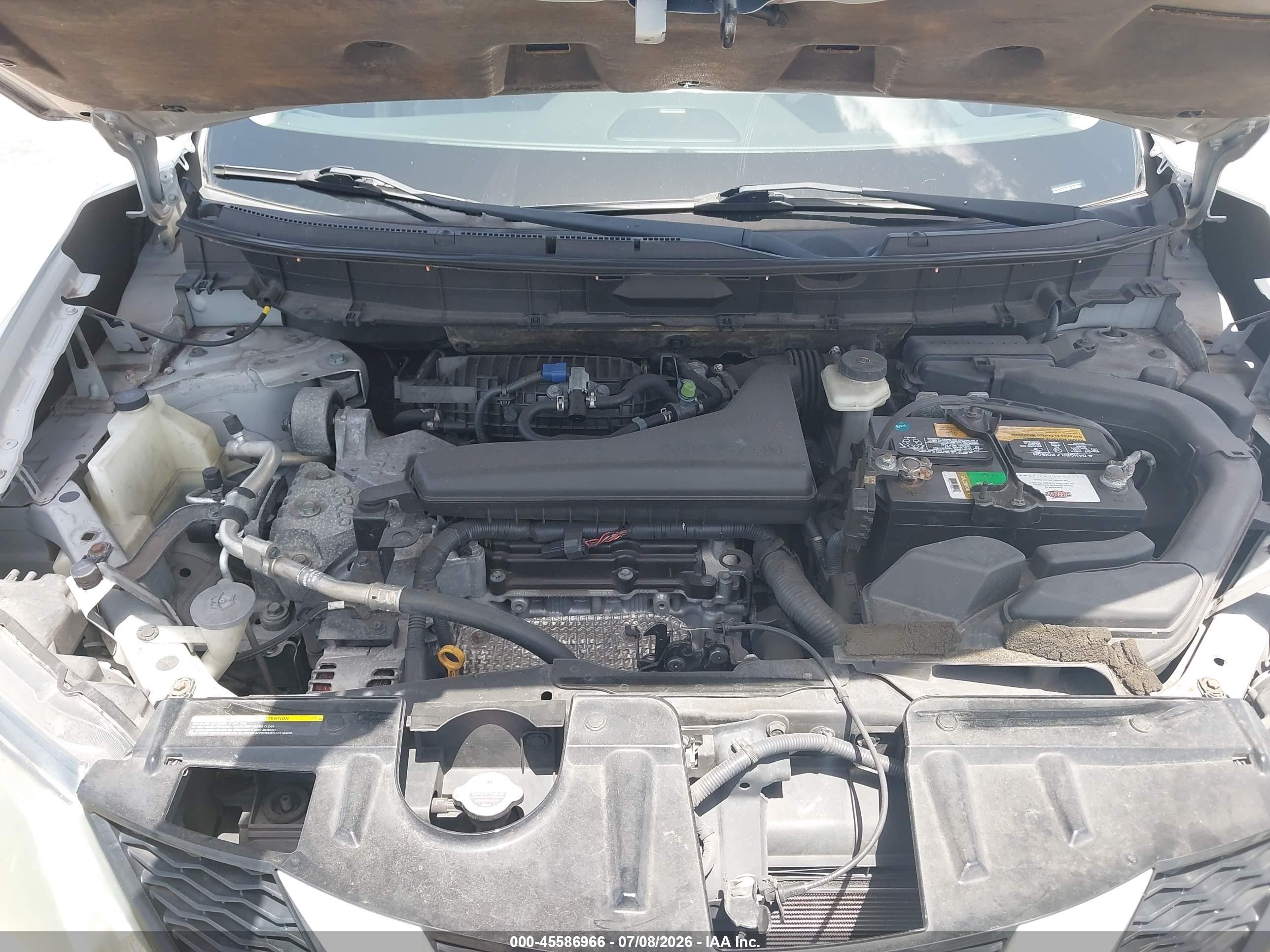 2014 Nissan Rogue Sl Серебряный vin: 5N1AT2MT9EC754060