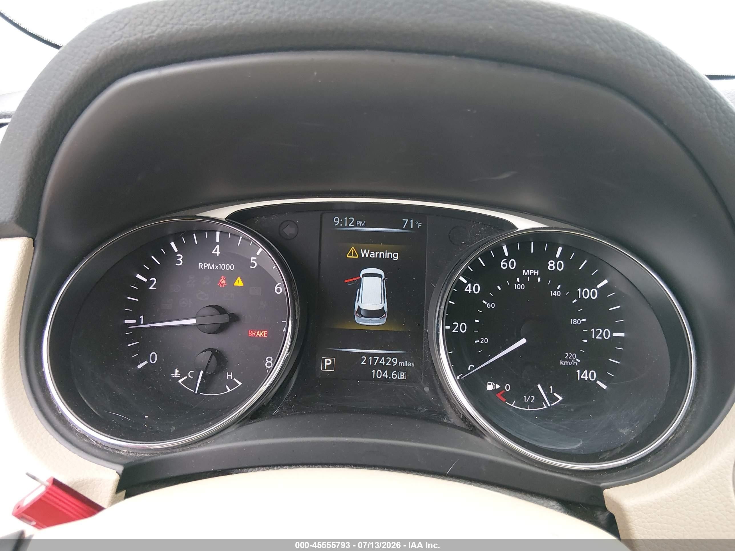 2014 Nissan Rogue Sl White vin: 5N1AT2MT9EC759341