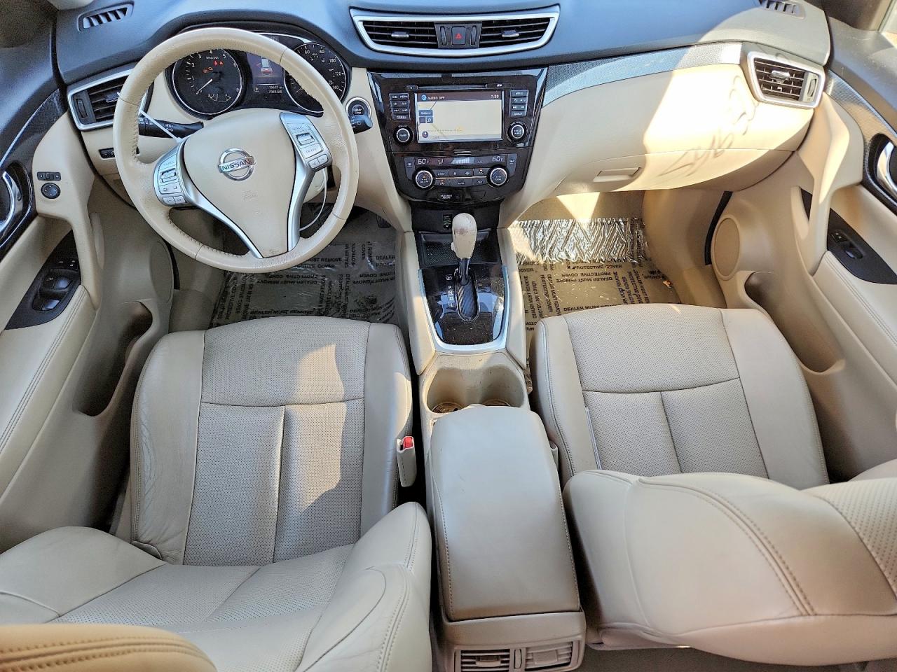 2014 Nissan Rogue Sl Красный vin: 5N1AT2MT9EC761364