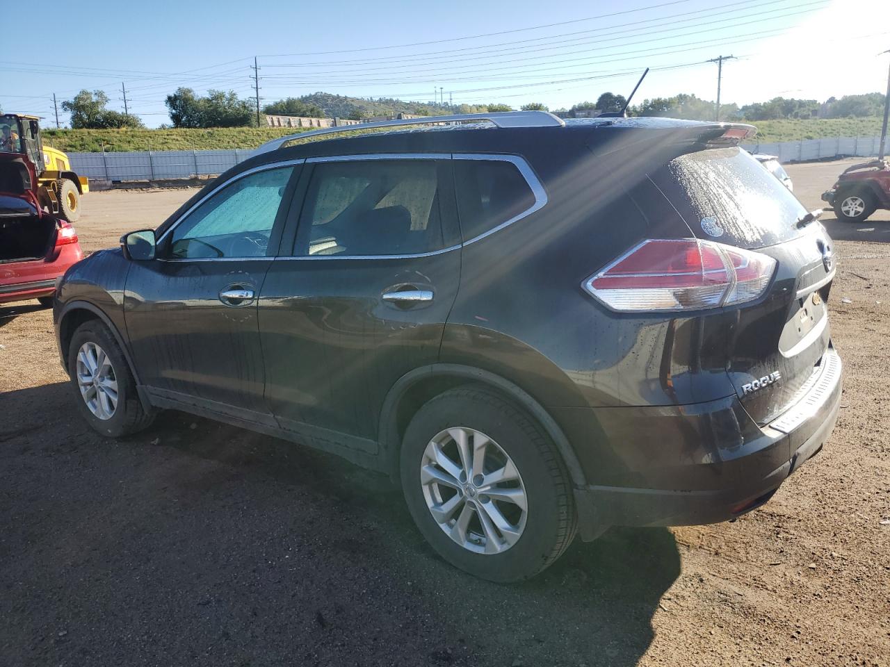 2014 Nissan Rogue S Green vin: 5N1AT2MT9EC772638