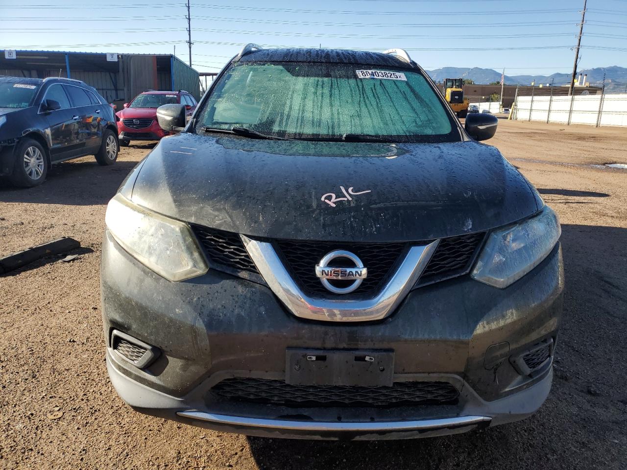 2014 Nissan Rogue S Green vin: 5N1AT2MT9EC772638