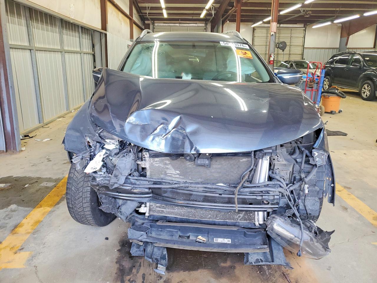 2014 Nissan Rogue Sv Blue vin: 5N1AT2MT9EC817058