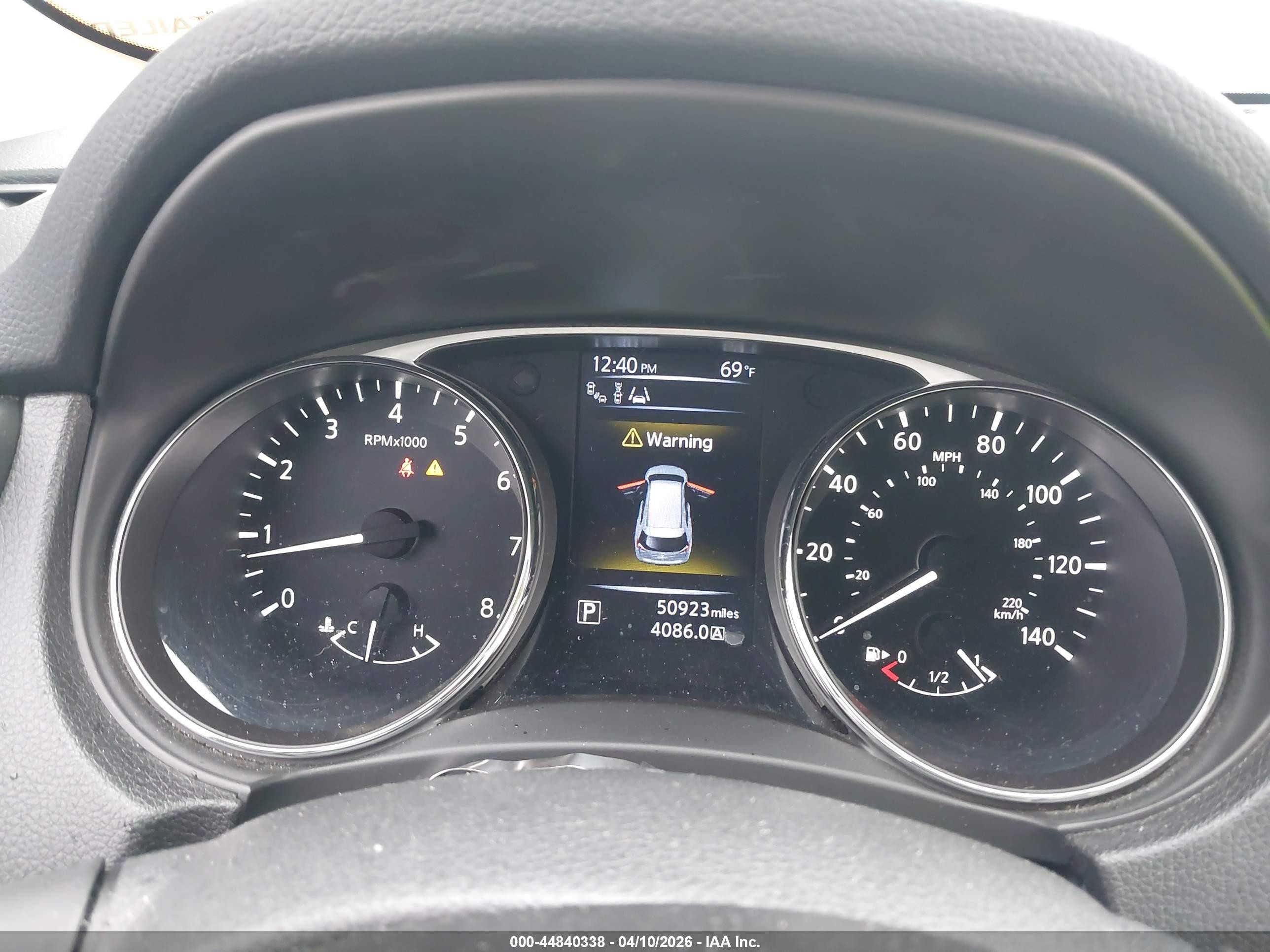 2014 Nissan Rogue Sl White vin: 5N1AT2MT9EC837584
