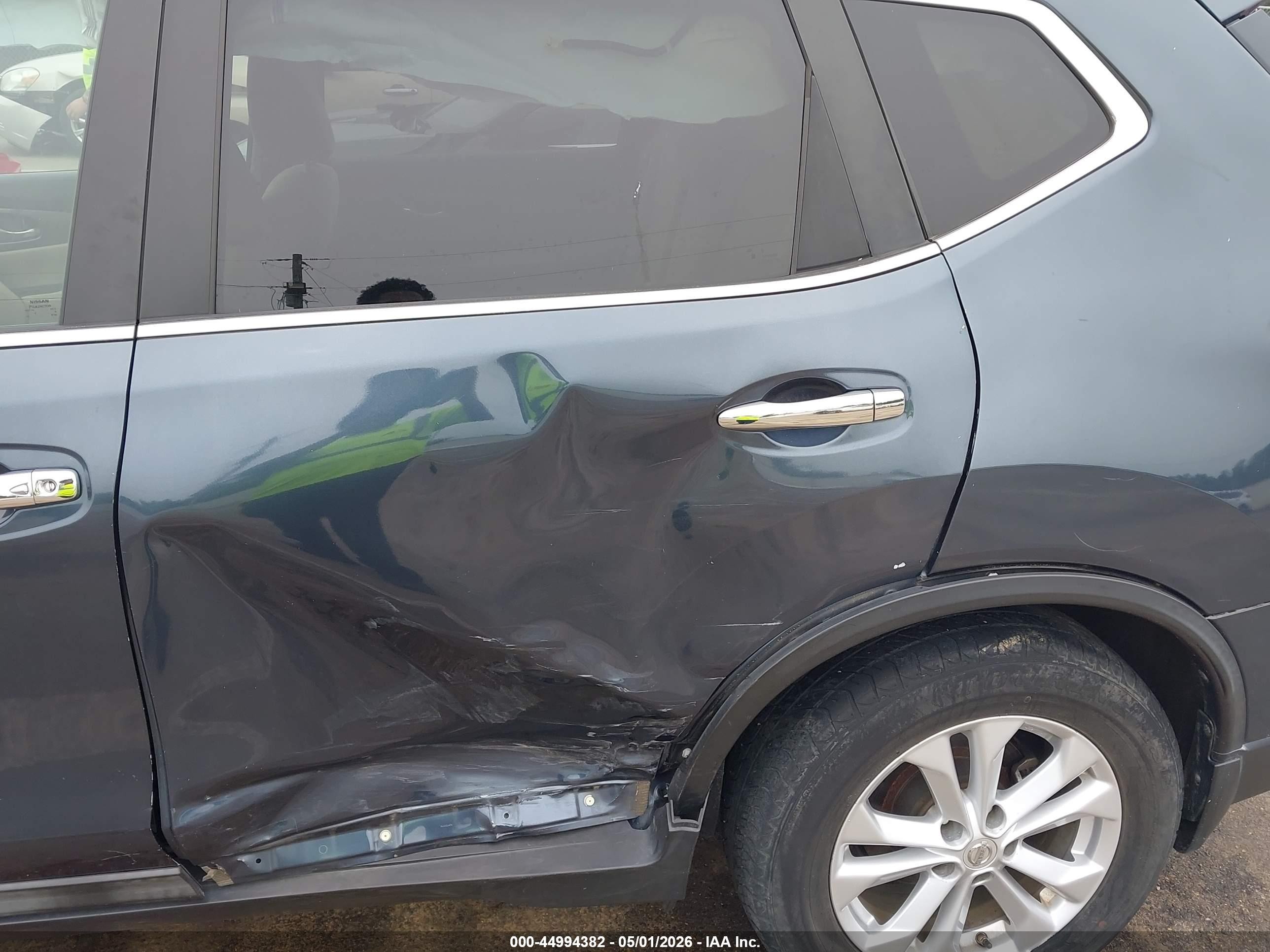 2014 Nissan Rogue Sv Teal vin: 5N1AT2MT9EC837925