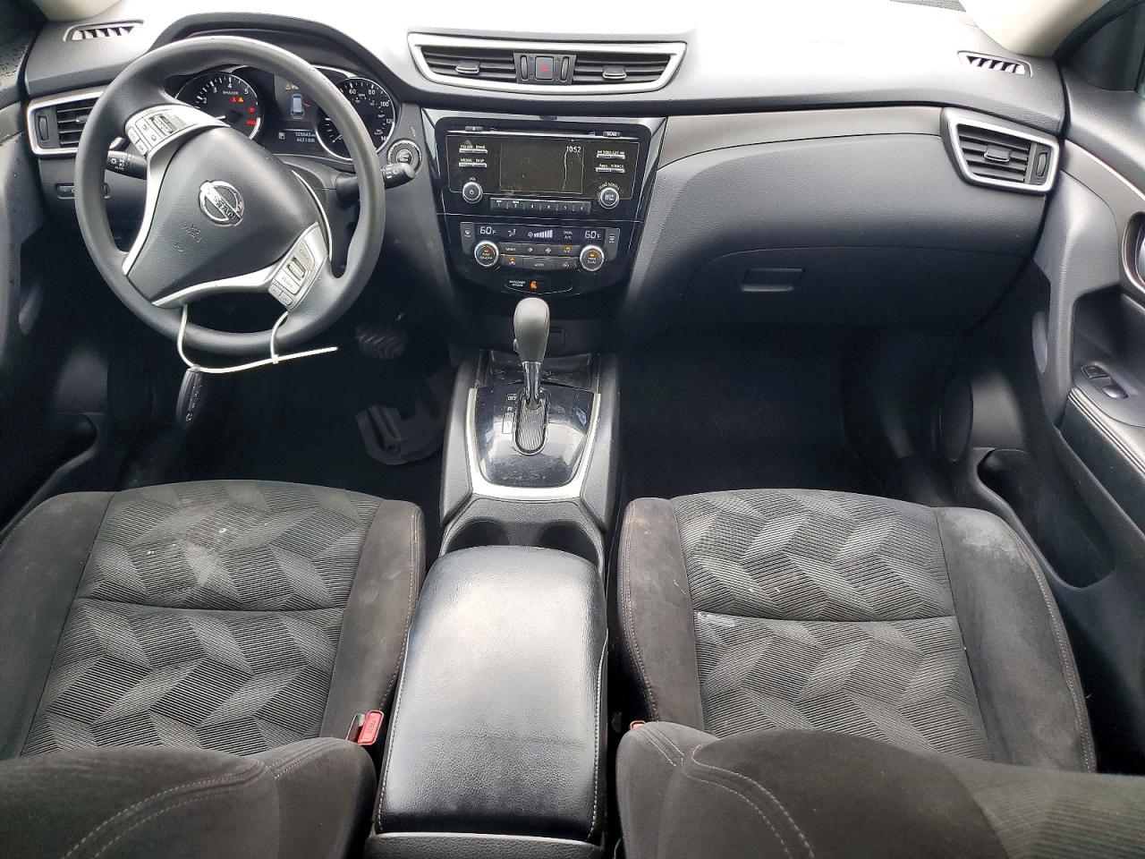 2014 Nissan Rogue Sv Серый vin: 5N1AT2MT9EC839819