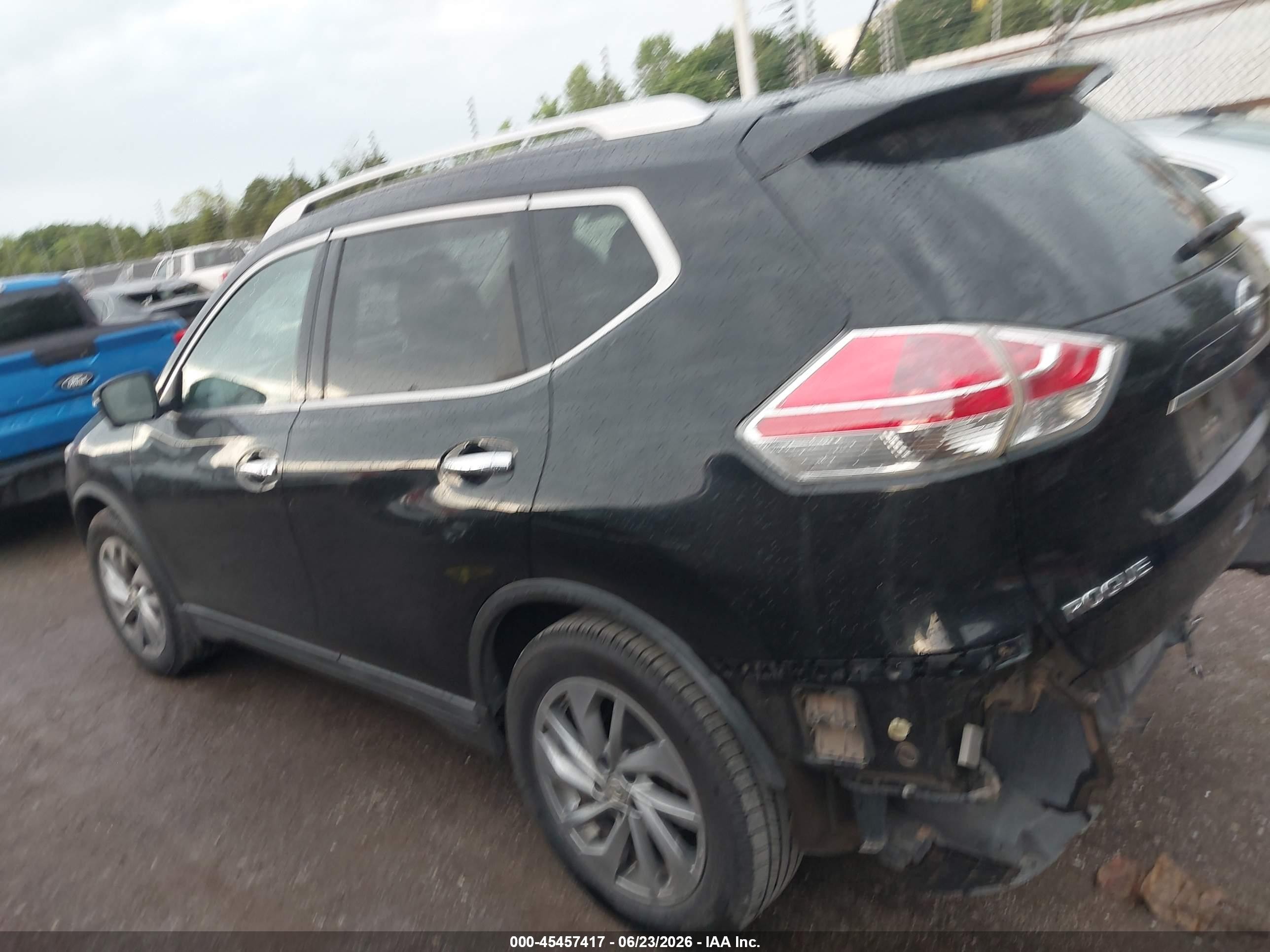 2014 Nissan Rogue S/sl/sv Черный vin: 5N1AT2MT9EC843661