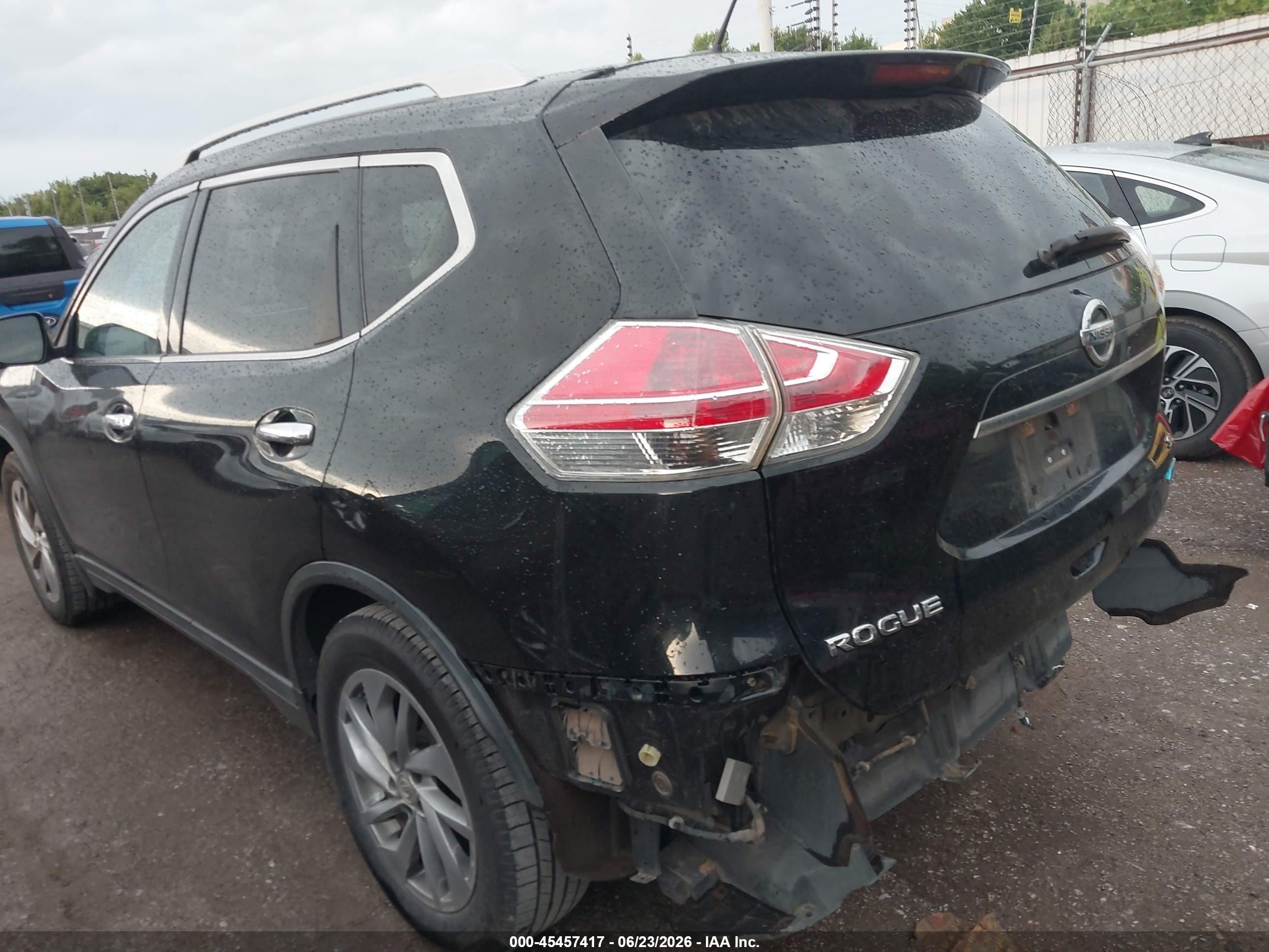 2014 Nissan Rogue S/sl/sv Черный vin: 5N1AT2MT9EC843661