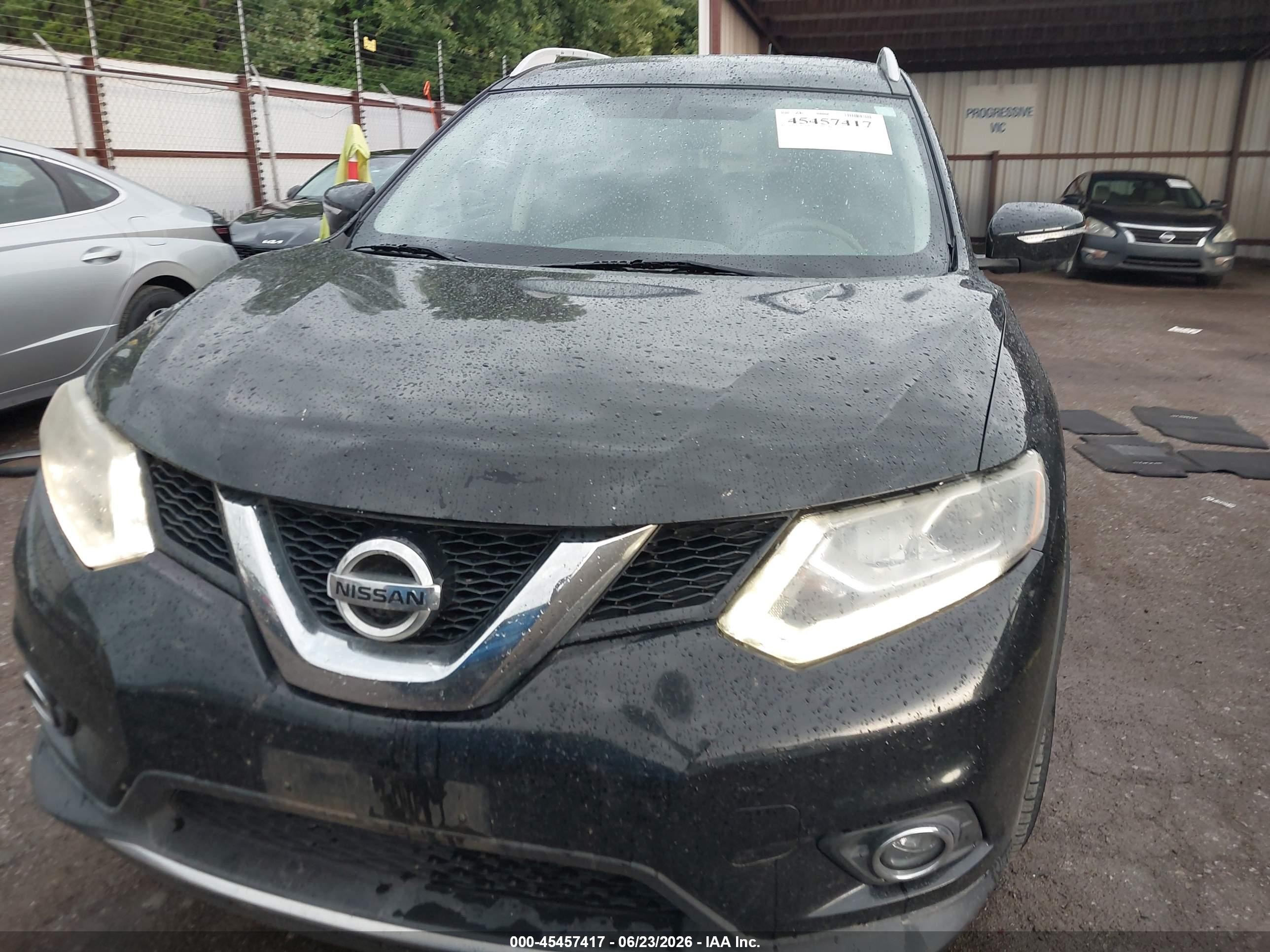 2014 Nissan Rogue S/sl/sv Черный vin: 5N1AT2MT9EC843661