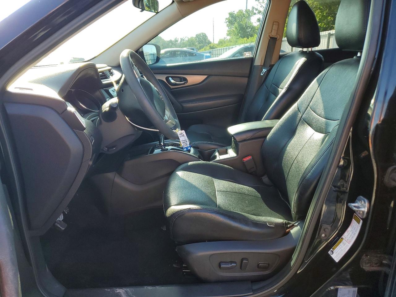 2014 Nissan Rogue Sv Black vin: 5N1AT2MT9EC854367