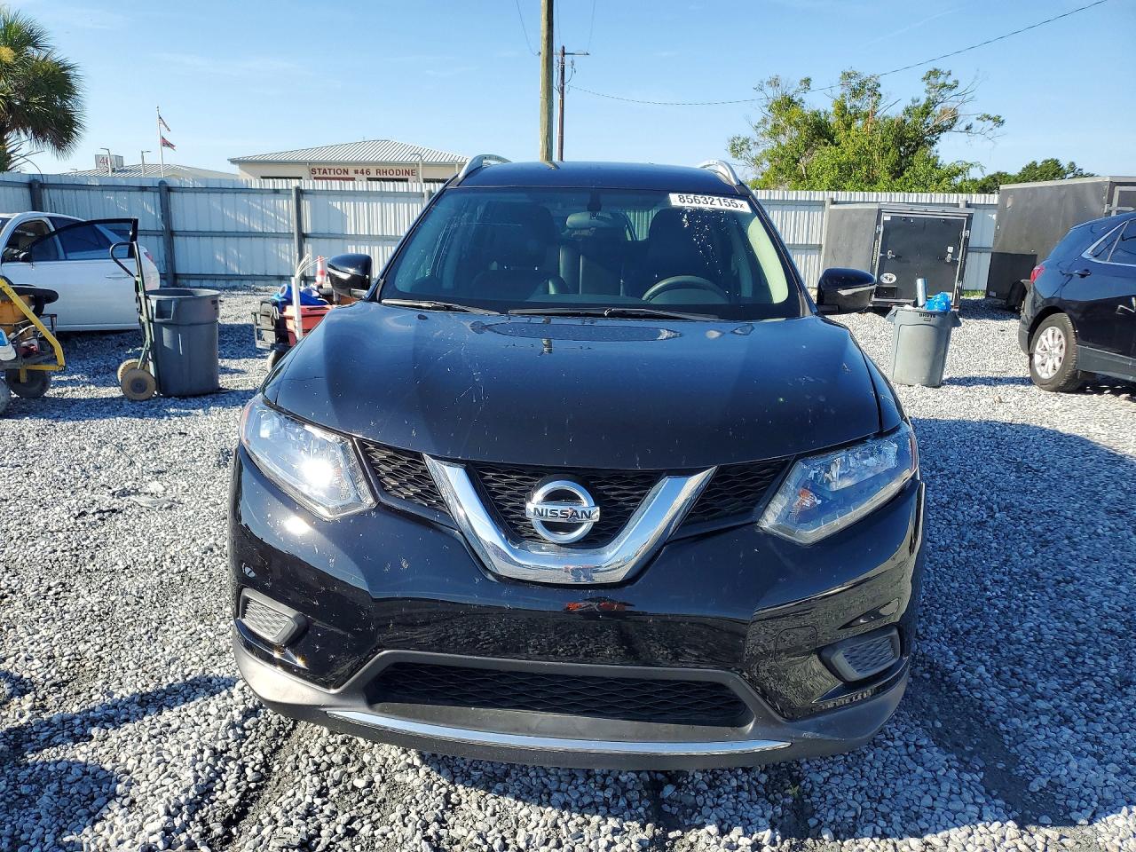 2014 Nissan Rogue Sv Black vin: 5N1AT2MT9EC854367