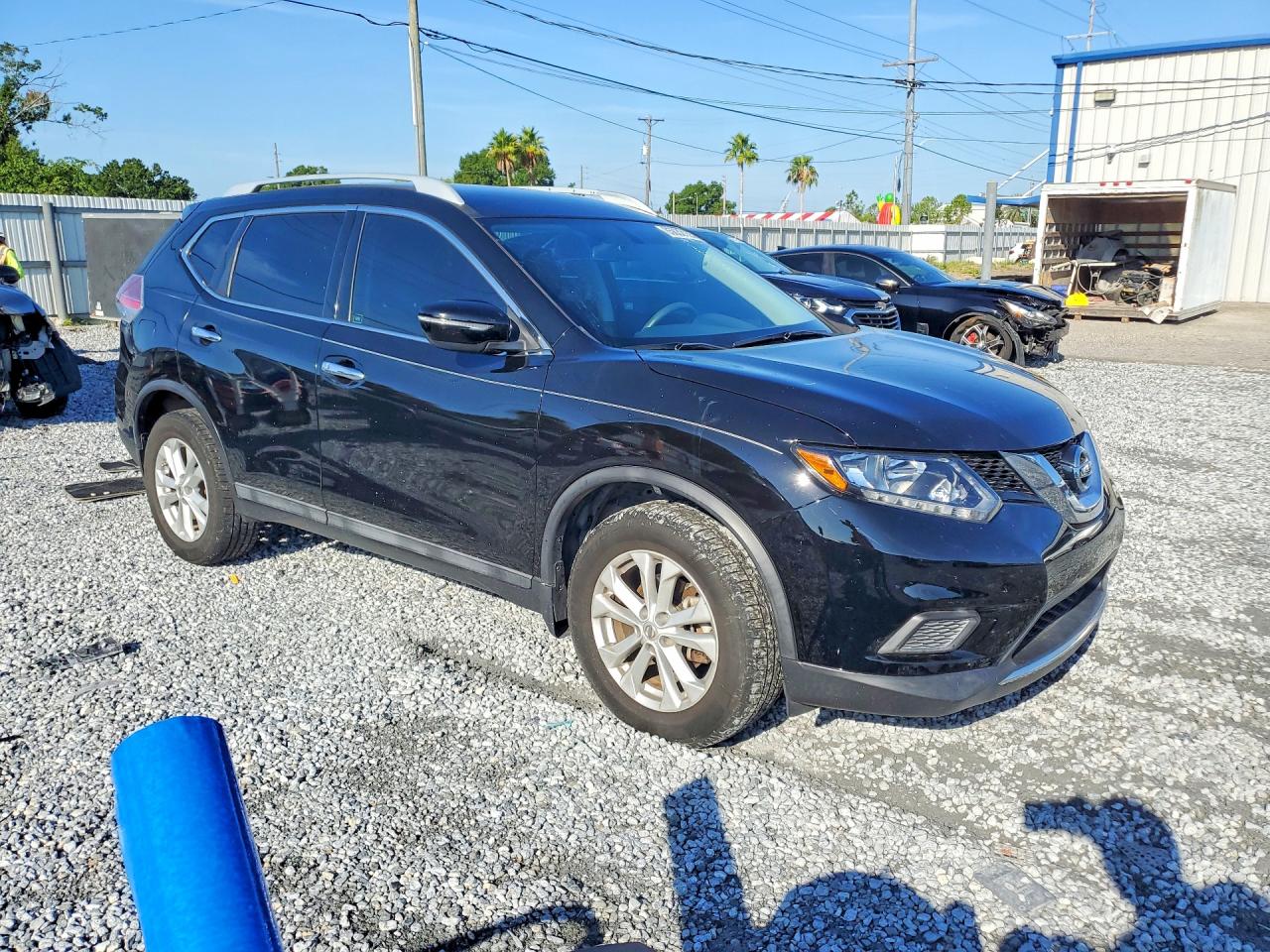 2014 Nissan Rogue Sv Black vin: 5N1AT2MT9EC854367