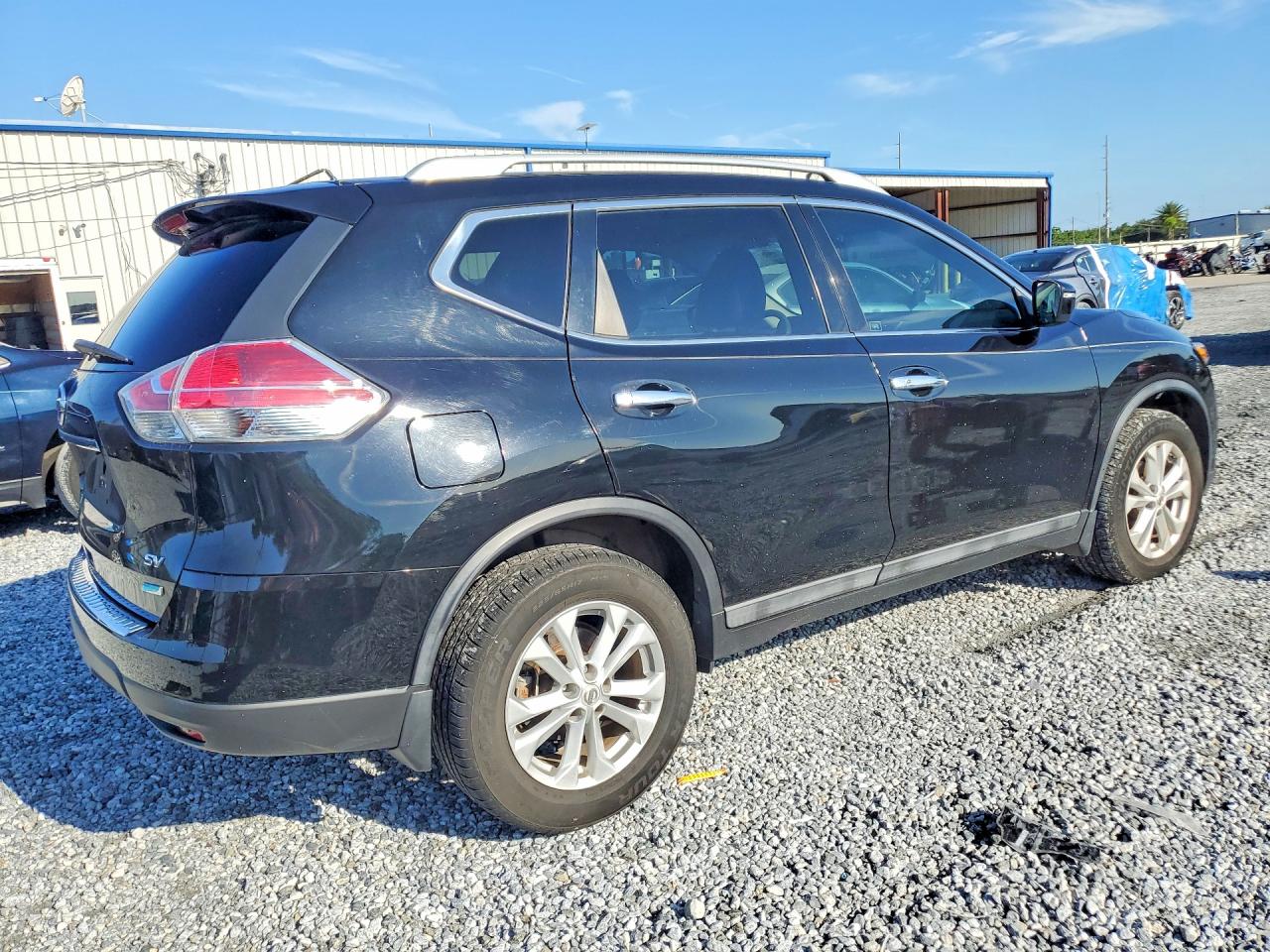 2014 Nissan Rogue Sv Black vin: 5N1AT2MT9EC854367