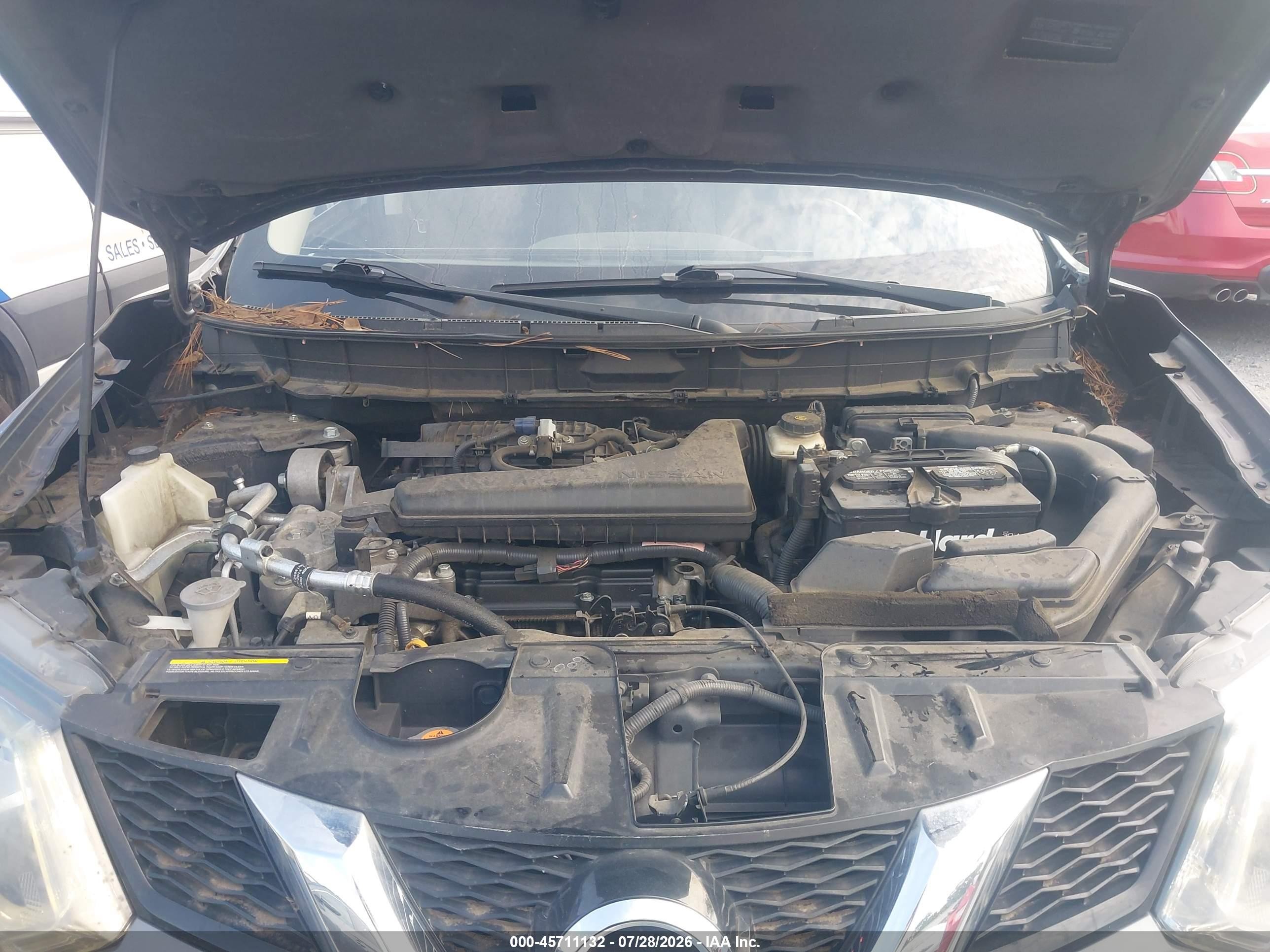 2015 Nissan Rogue Sl Gray vin: 5N1AT2MT9FC780305