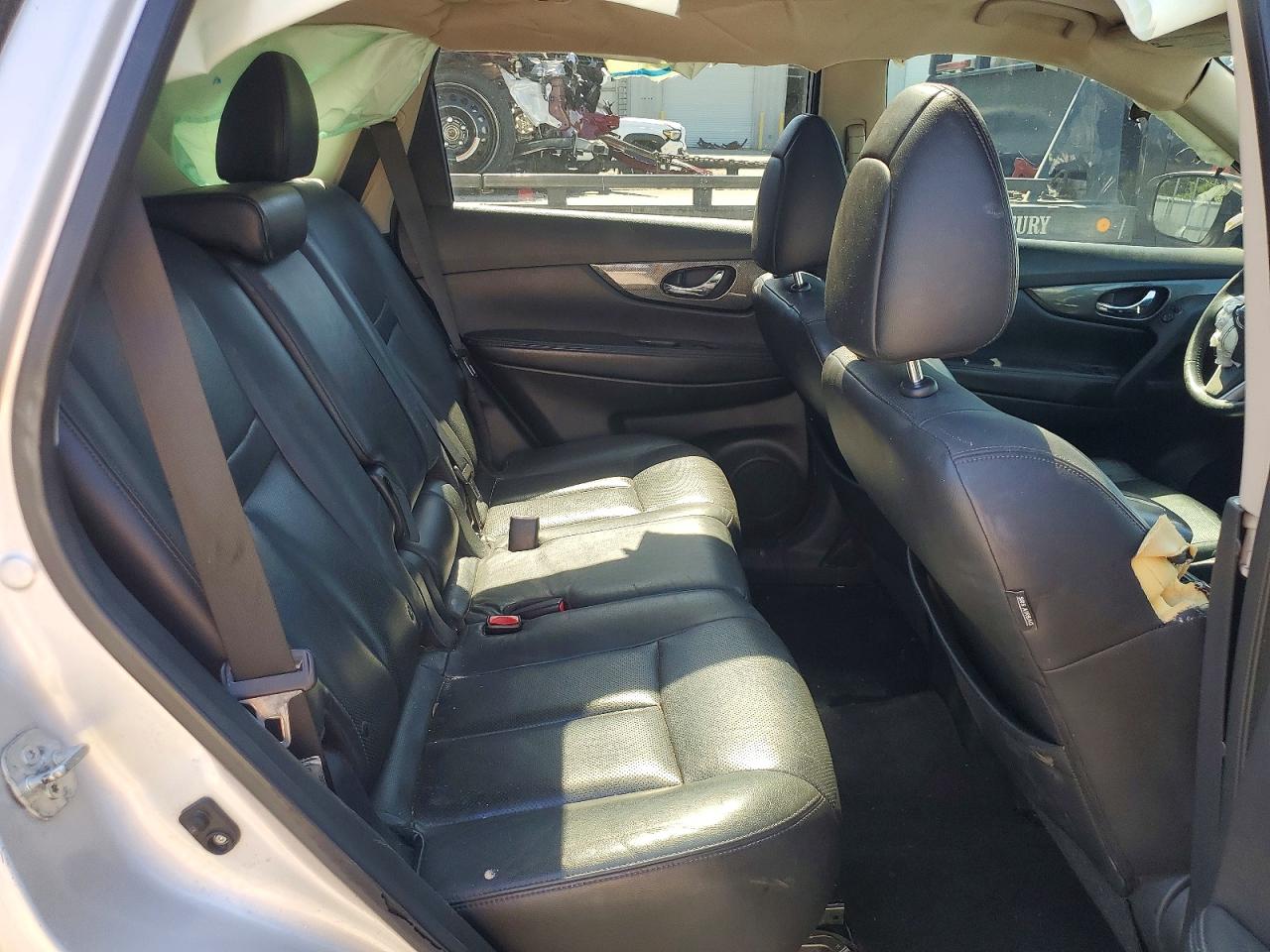 2015 Nissan Rogue Sl Silver vin: 5N1AT2MT9FC785519