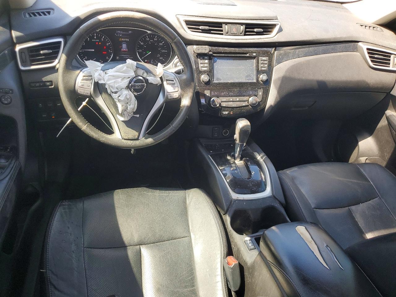2015 Nissan Rogue Sl Silver vin: 5N1AT2MT9FC785519