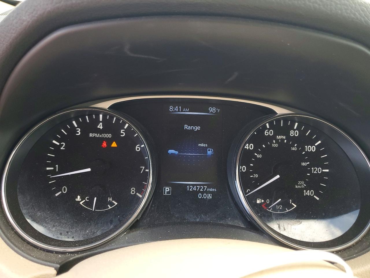2015 Nissan Rogue Sl Brown vin: 5N1AT2MT9FC824190