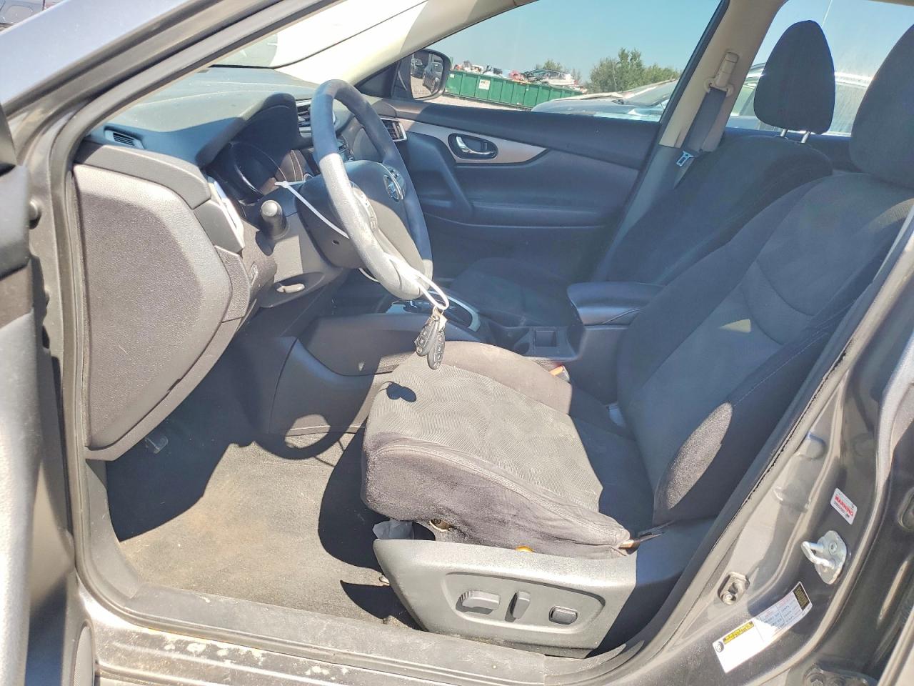 2015 Nissan Rogue Sv Gray vin: 5N1AT2MT9FC824920