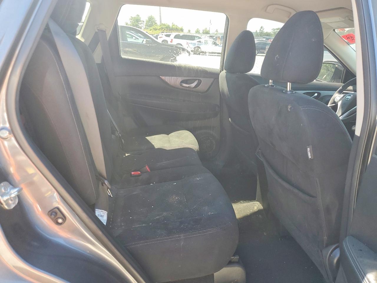 2015 Nissan Rogue Sv Gray vin: 5N1AT2MT9FC824920