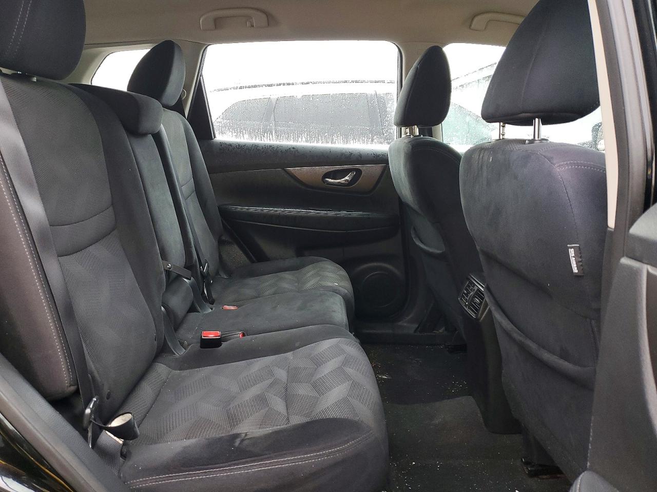 2015 Nissan Rogue S Black vin: 5N1AT2MT9FC835996