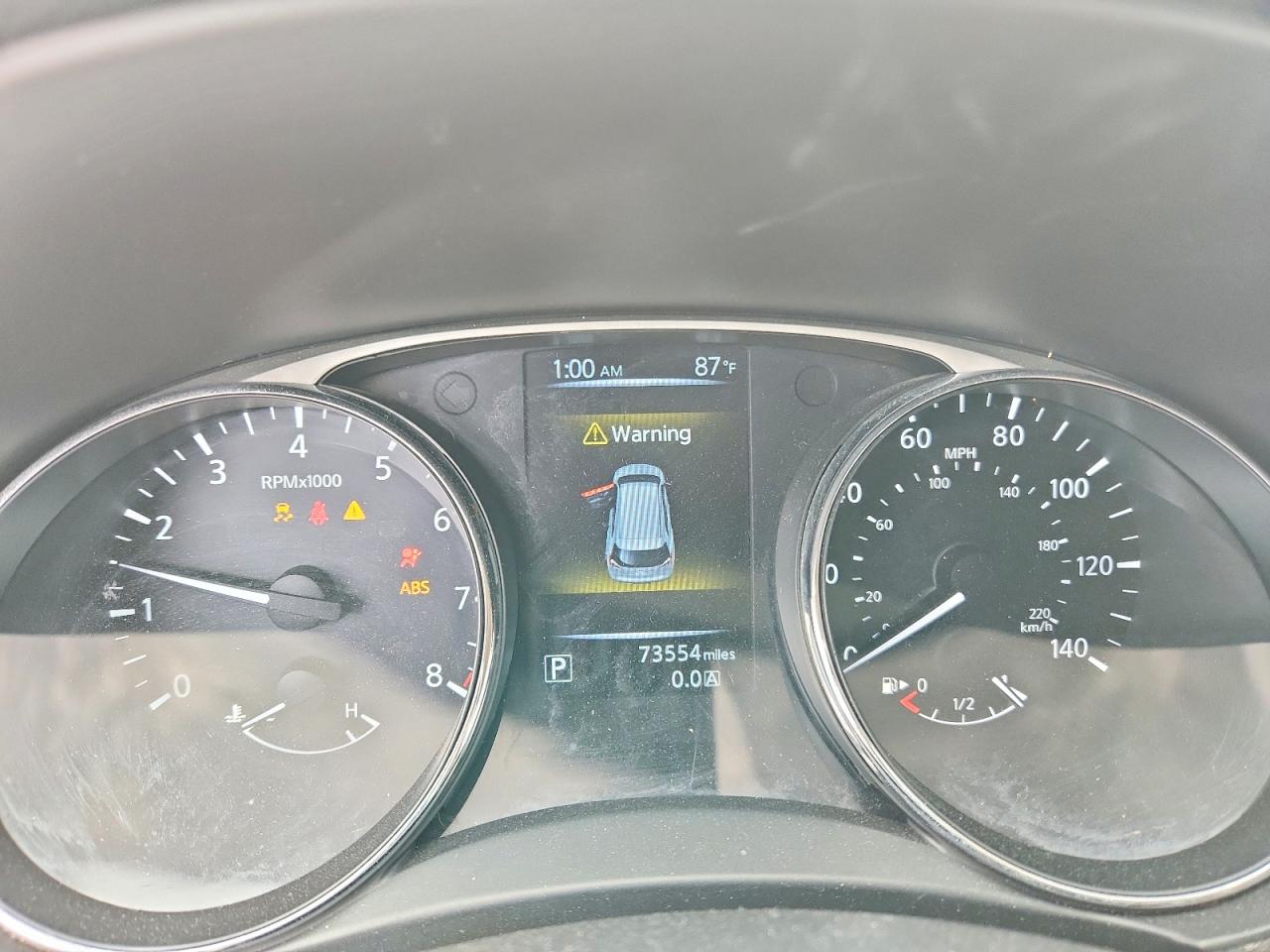 2015 Nissan Rogue Sv White vin: 5N1AT2MT9FC894353