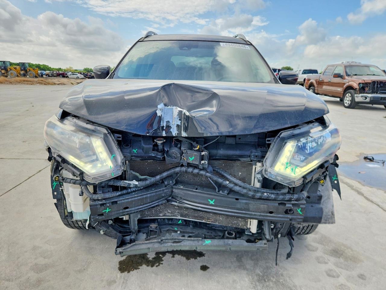 2019 Nissan Rogue S Черный vin: 5N1AT2MT9KC746911