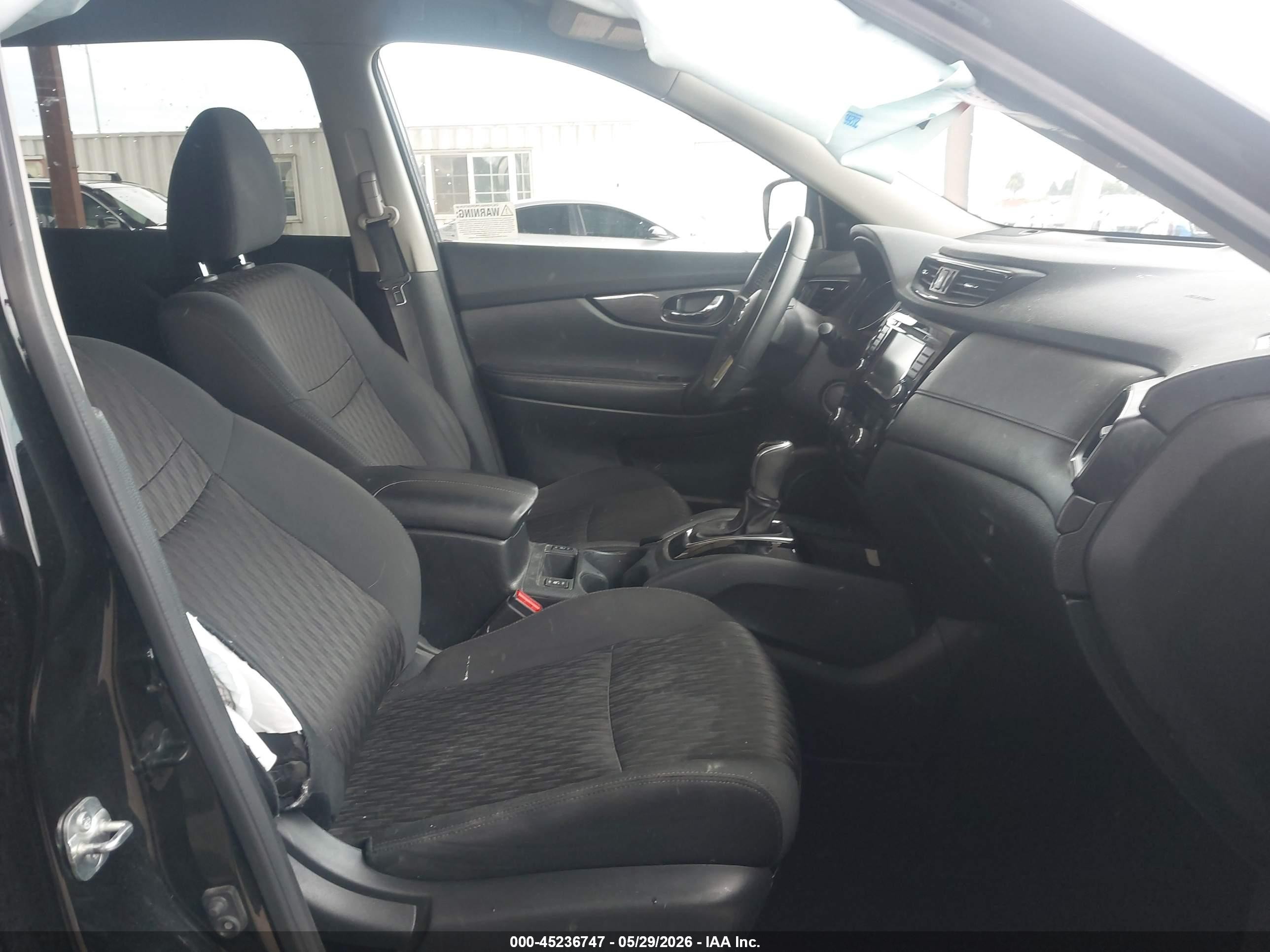 2020 Nissan Rogue Sv Fwd Black vin: 5N1AT2MT9LC735859
