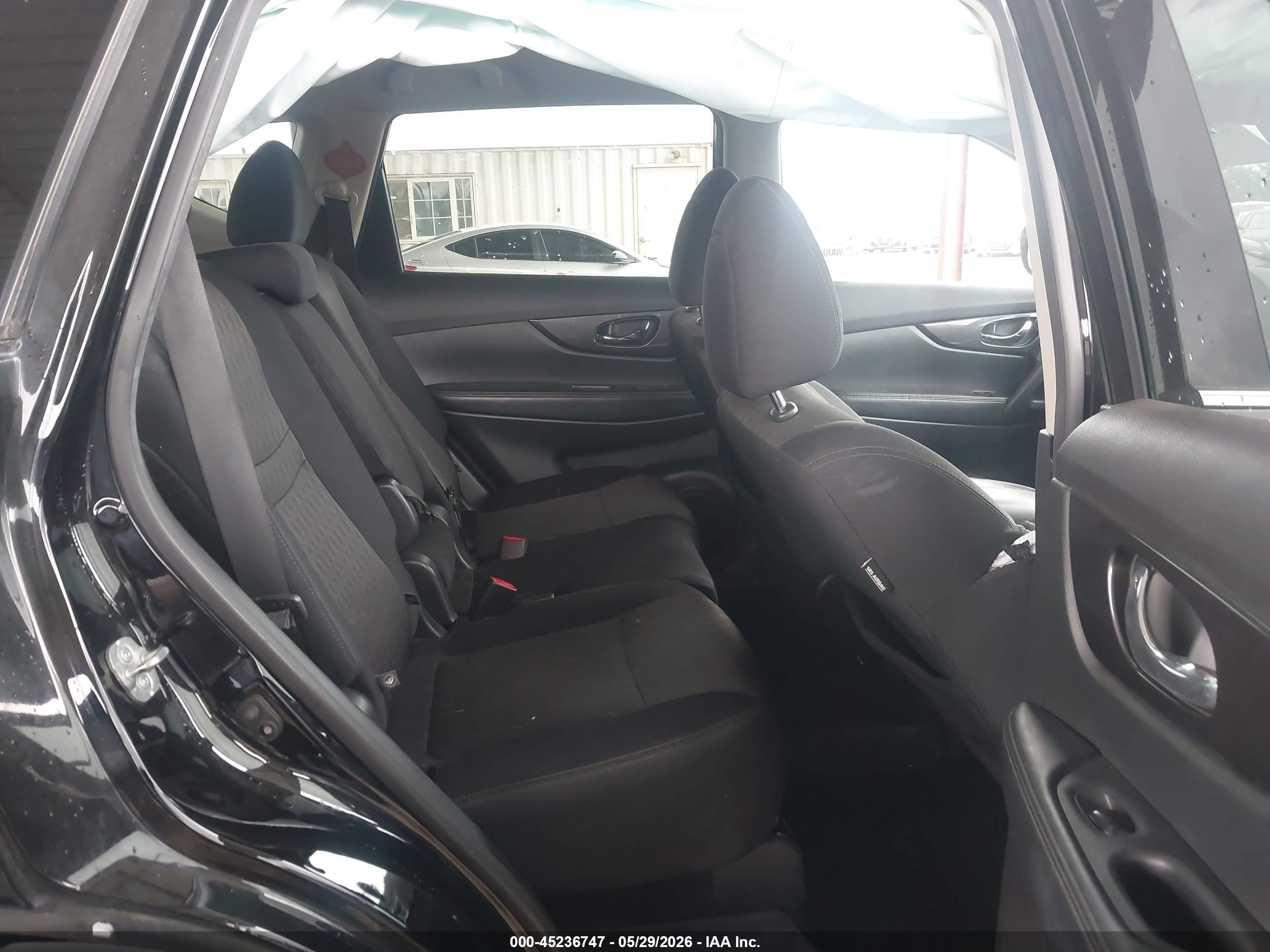 2020 Nissan Rogue Sv Fwd Black vin: 5N1AT2MT9LC735859