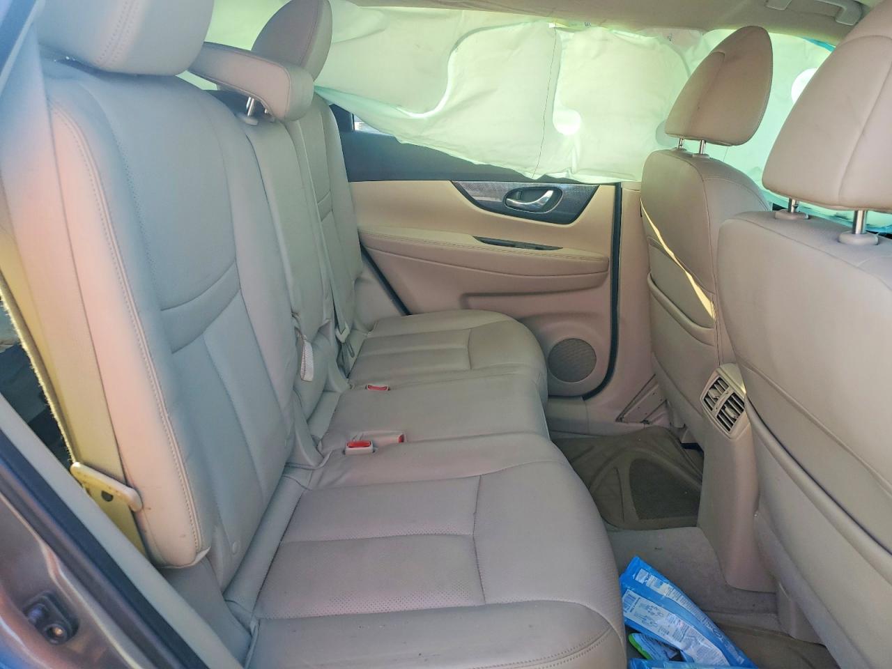 2014 Nissan Rogue Sl Gray vin: 5N1AT2MTXEC778562